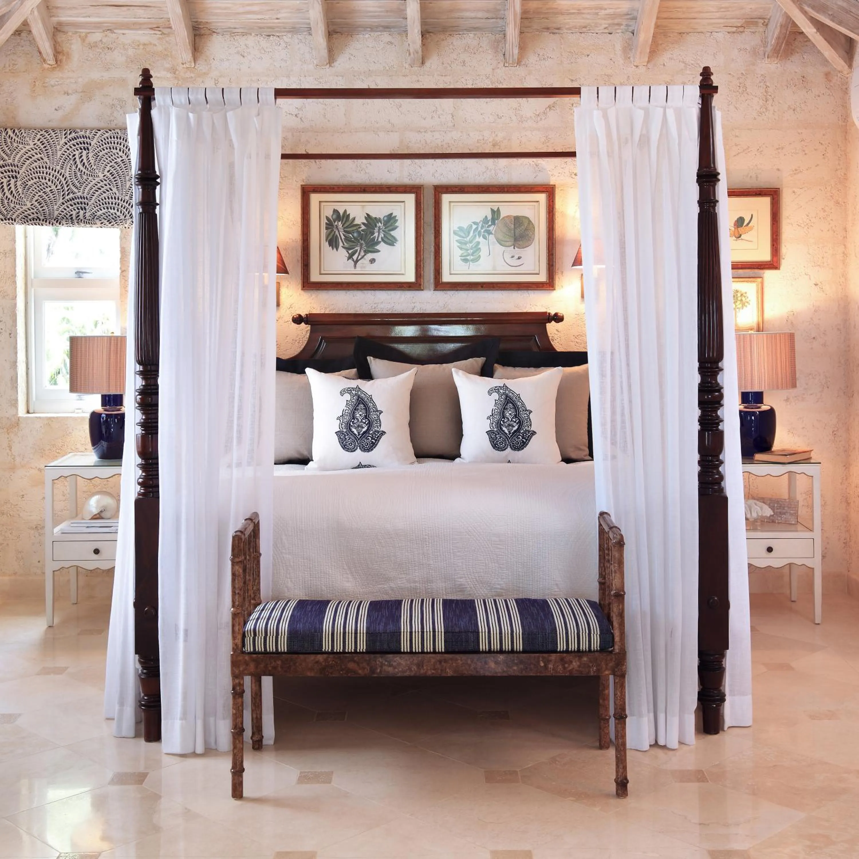 Bed in Coral Reef Club