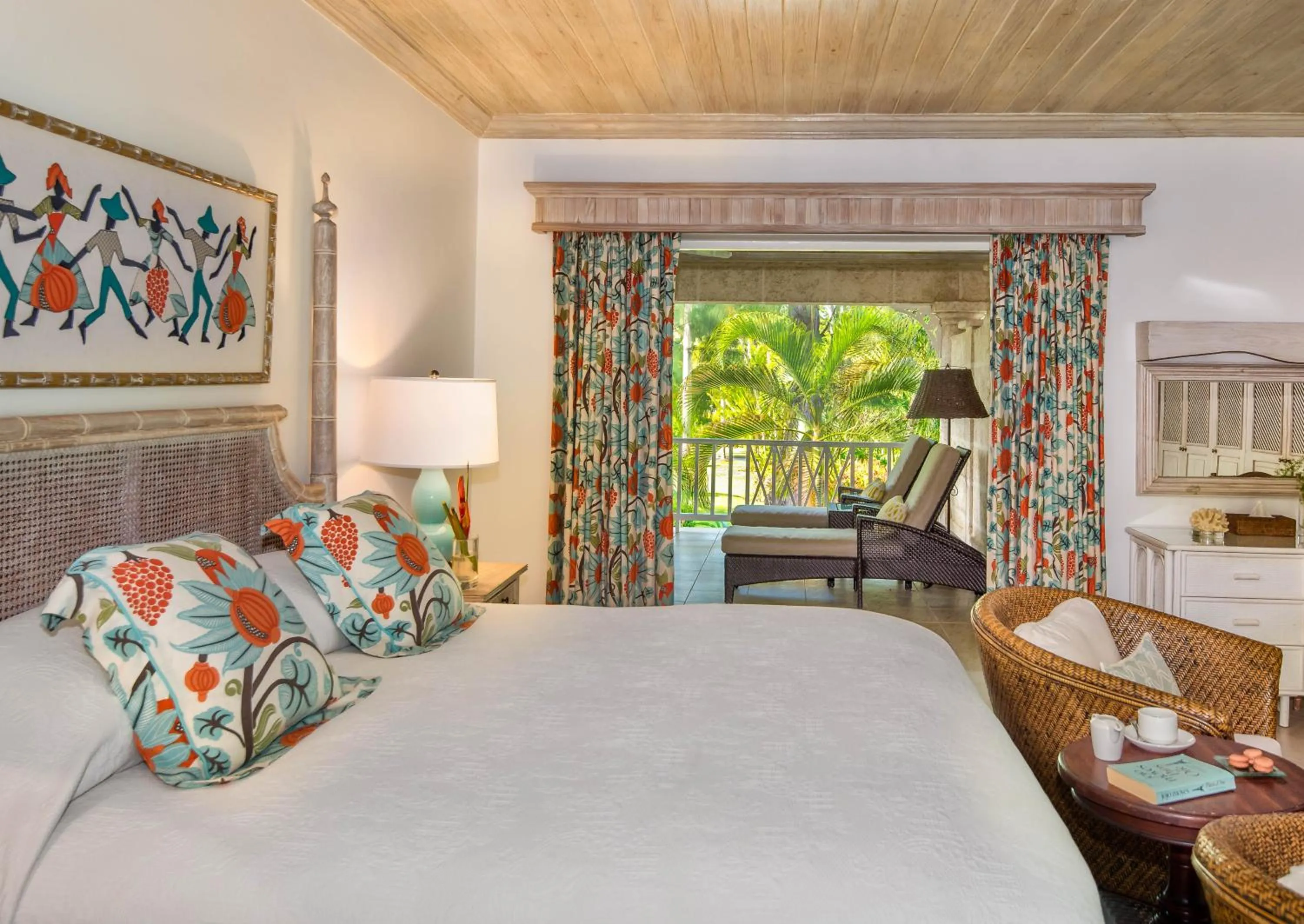 Bed in Coral Reef Club