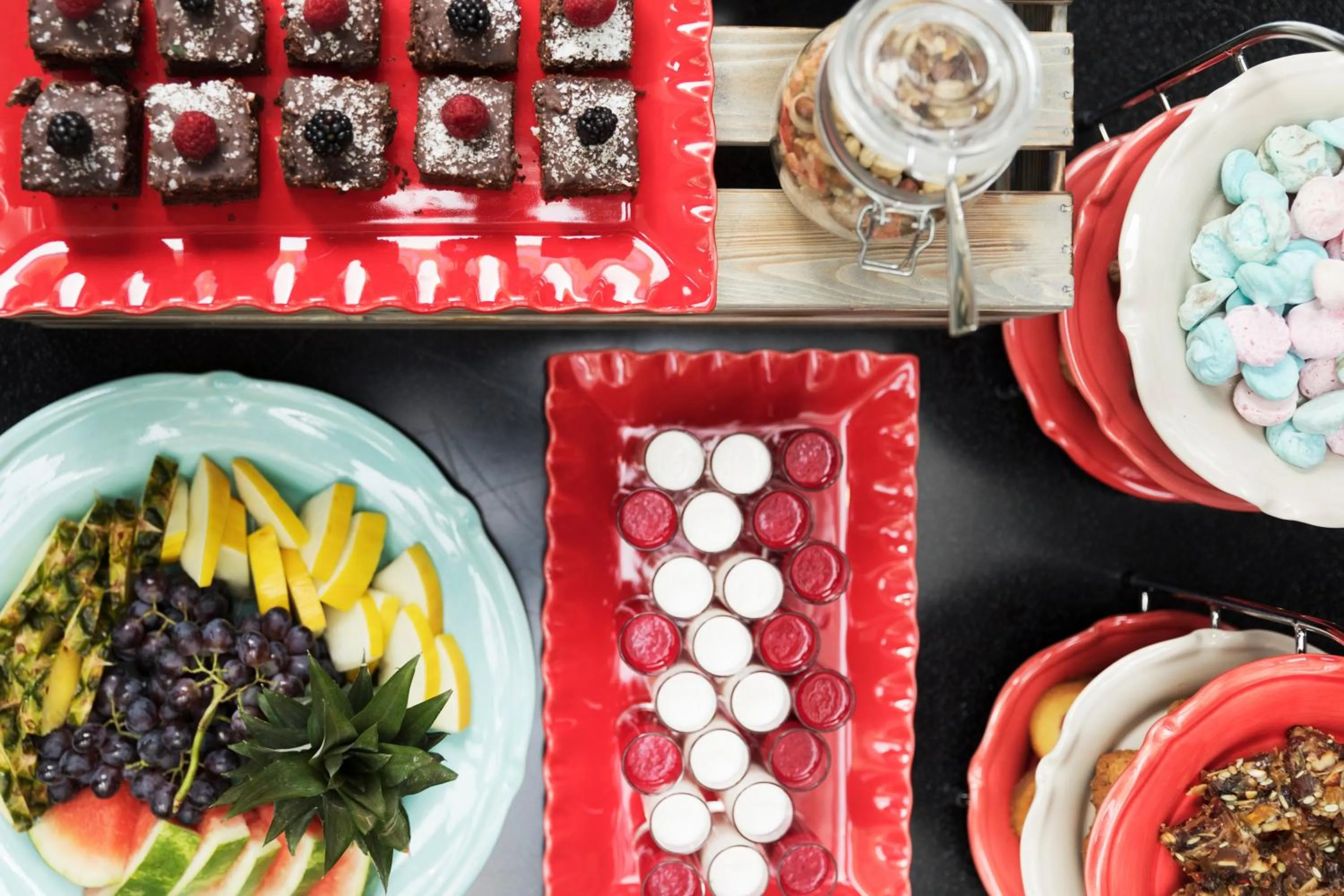 Food close-up in Elite Hotel Academia