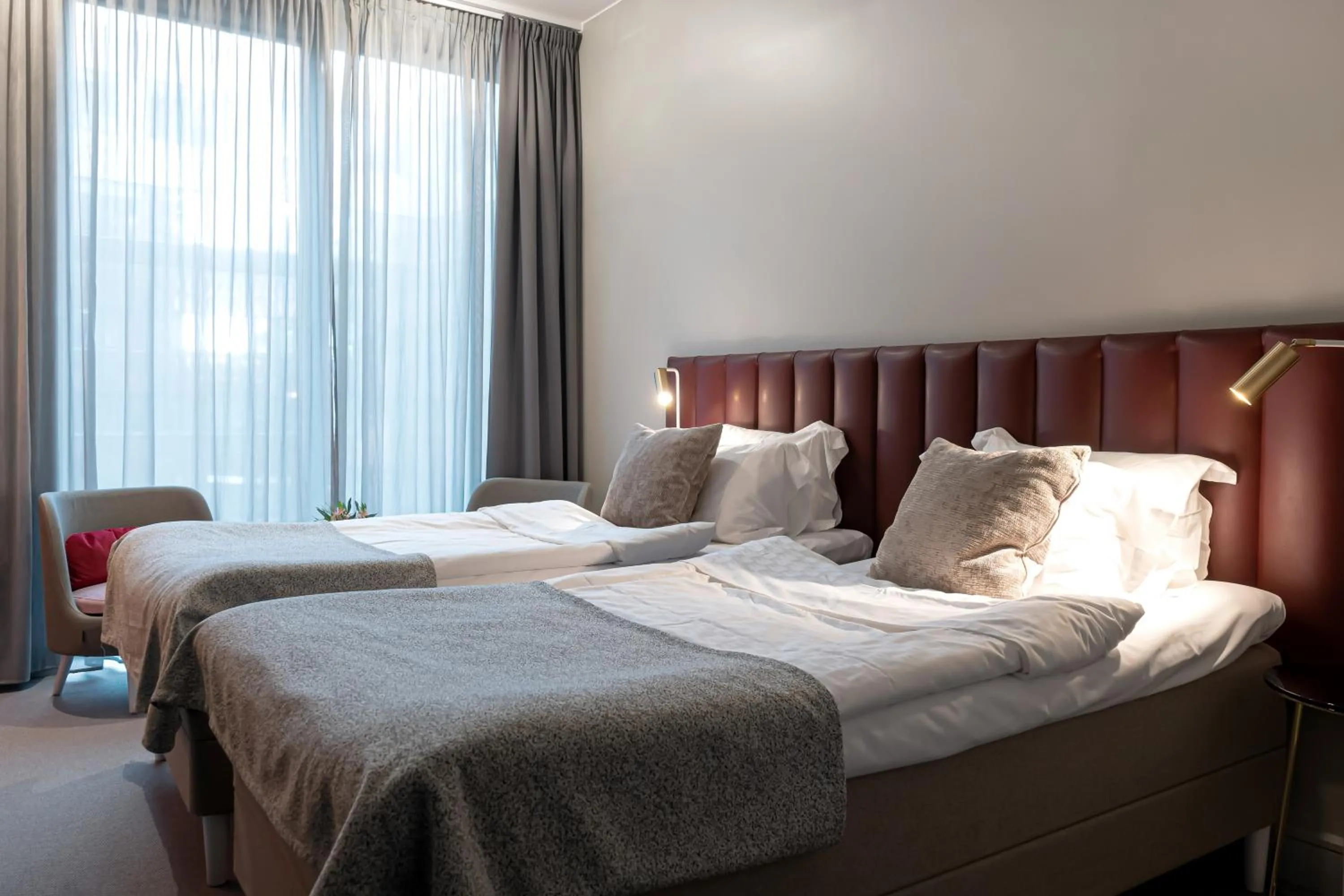 Bed in Elite Hotel Academia