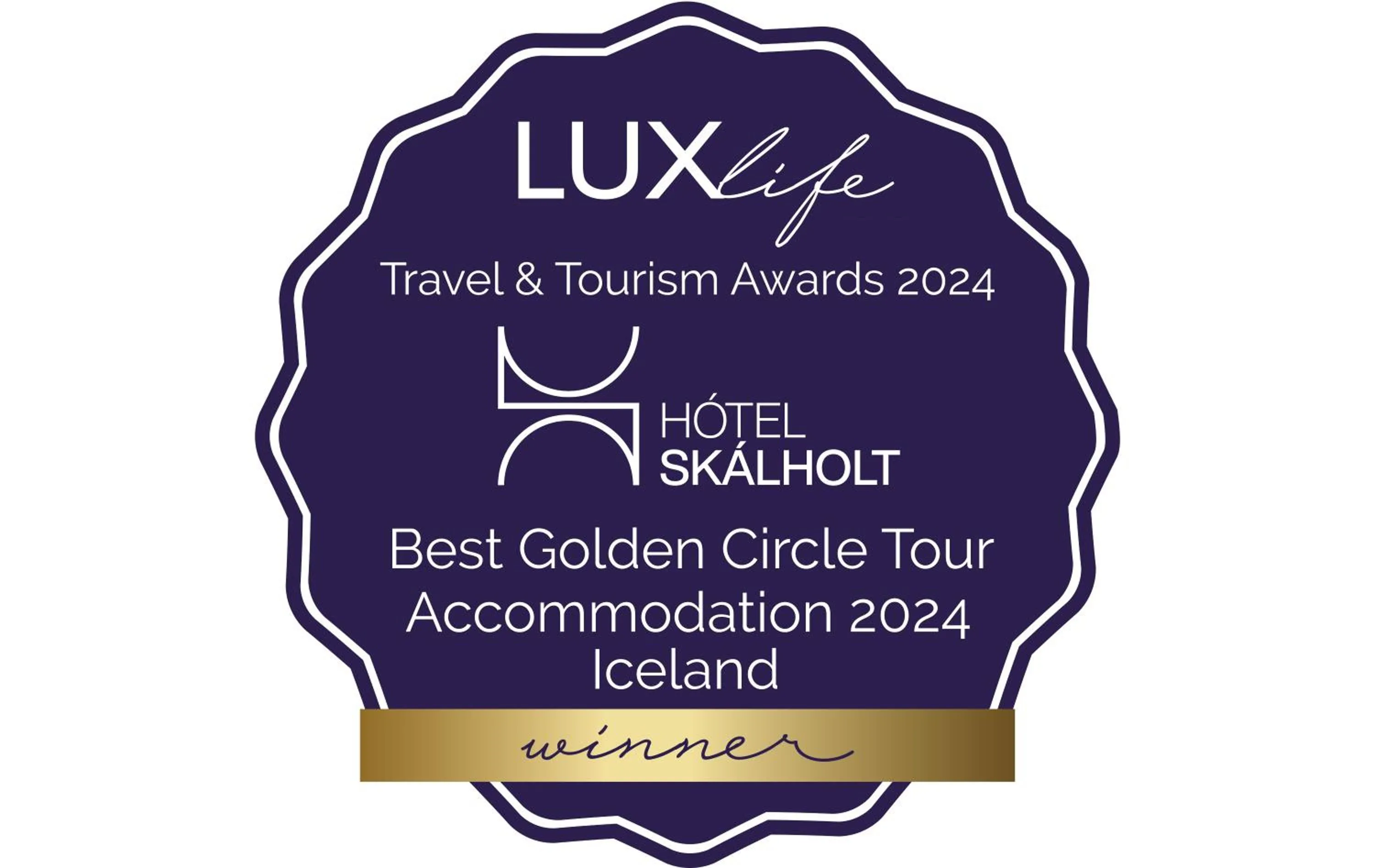 Certificate/Award in Hótel Skálholt in Golden Circle