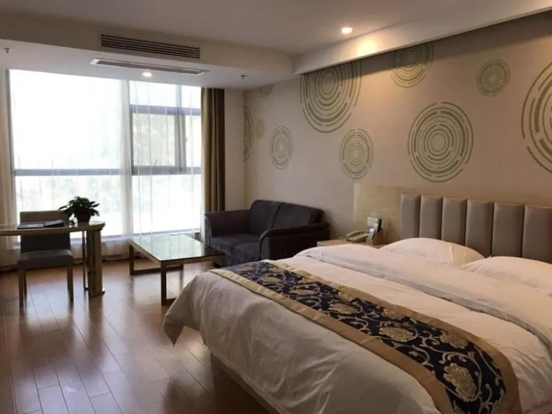 Bed in GreenTree Inn JiangSu Suqian Sucheng District Weishanhu Road Business Hotel