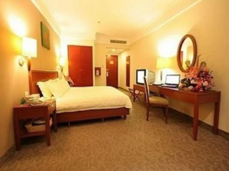 Bed in GreenTree Inn HeNan AnYang ShuGuang Road Shuguang New Community Business Hotel