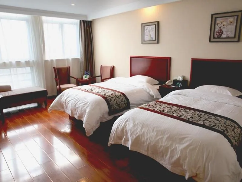 Bed in GreenTree Inn AnHui BengBu Yudu Avenue Xinhe Rd. Express Hotel