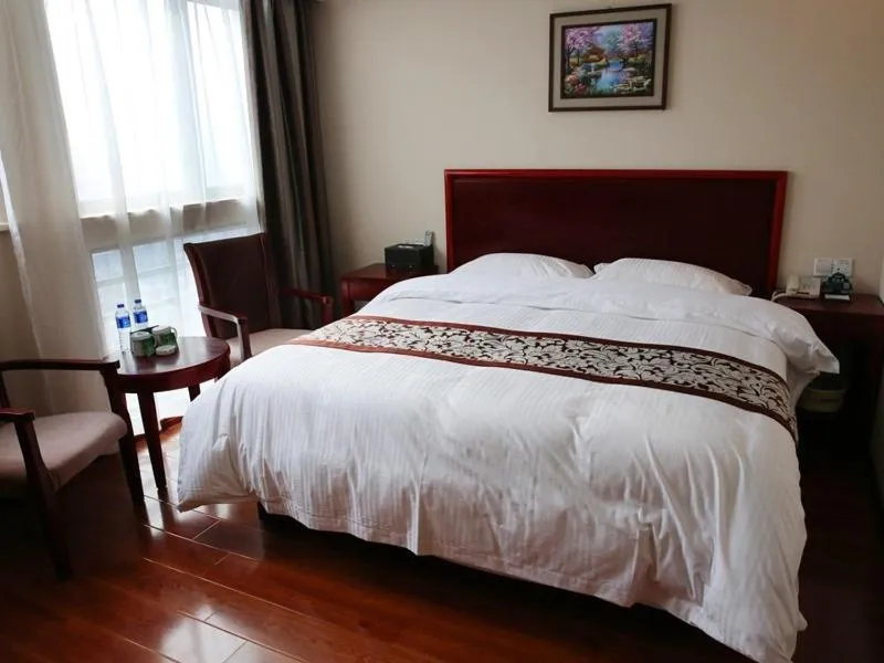 Bed in GreenTree Inn AnHui BengBu Yudu Avenue Xinhe Rd. Express Hotel
