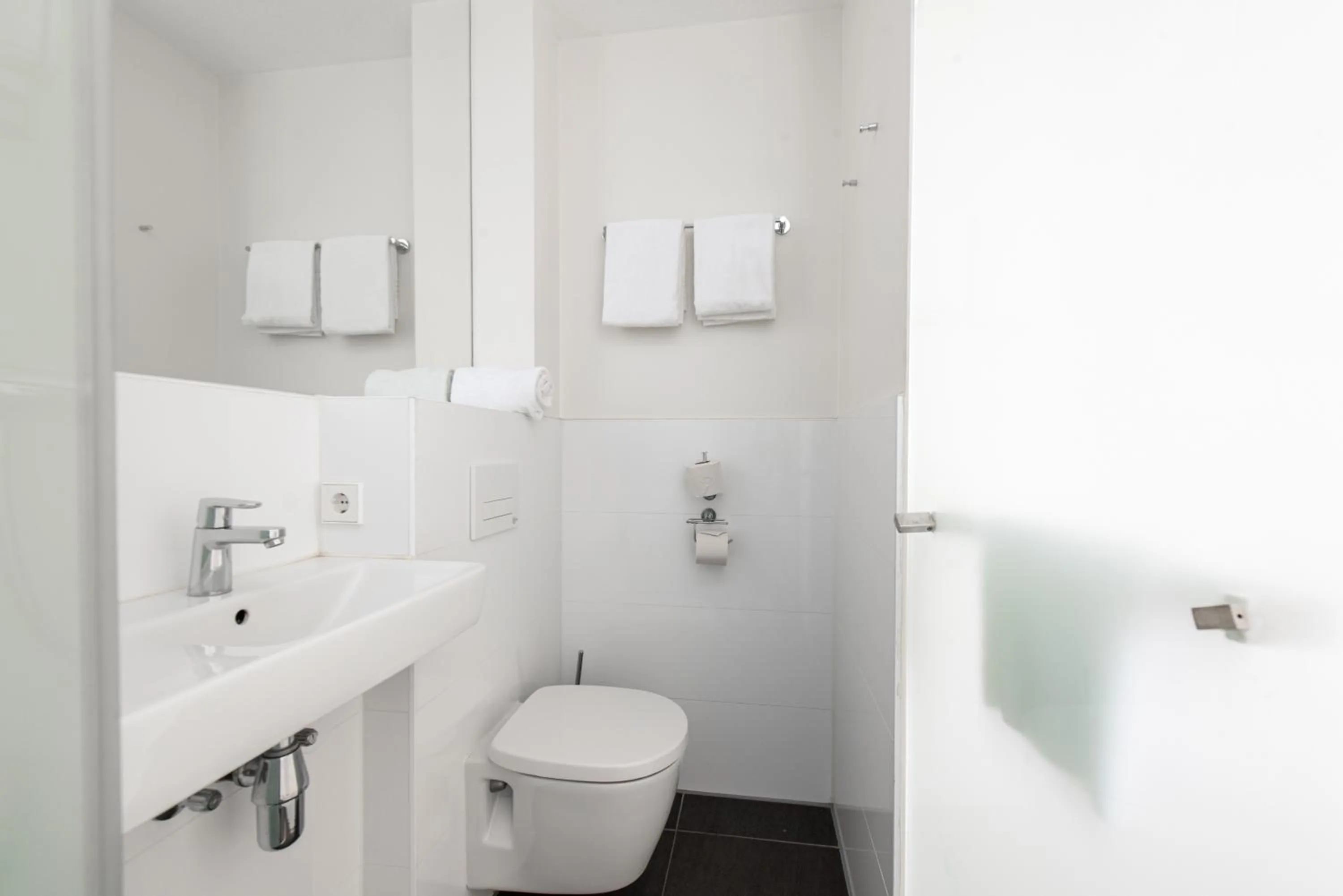 Bathroom in easyHotel Amsterdam Arena Boulevard