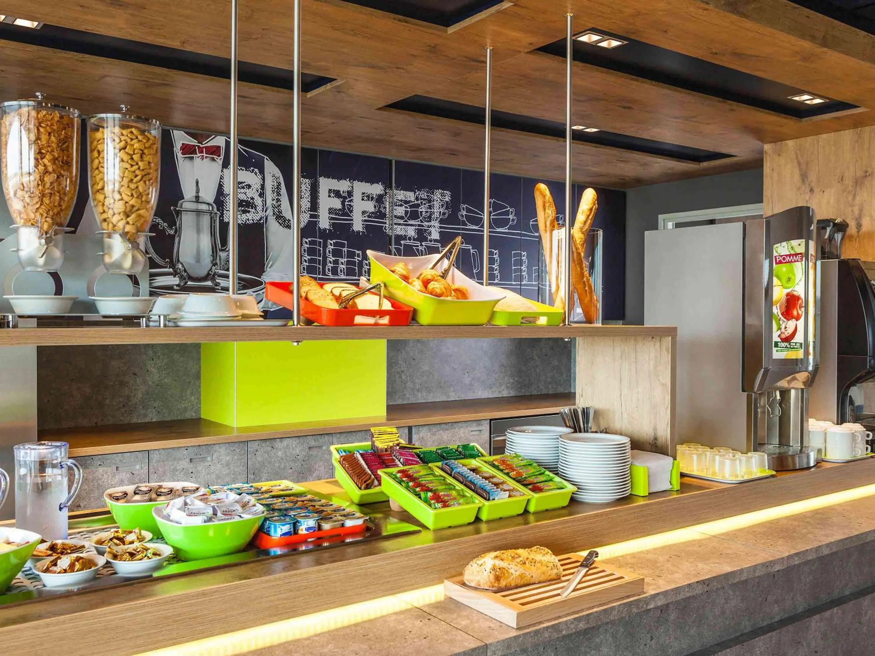 On site in ibis budget Sens