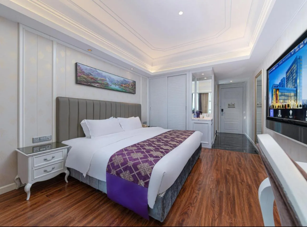 Bedroom, Bed in Mercure Xiamen Exhibition Centre