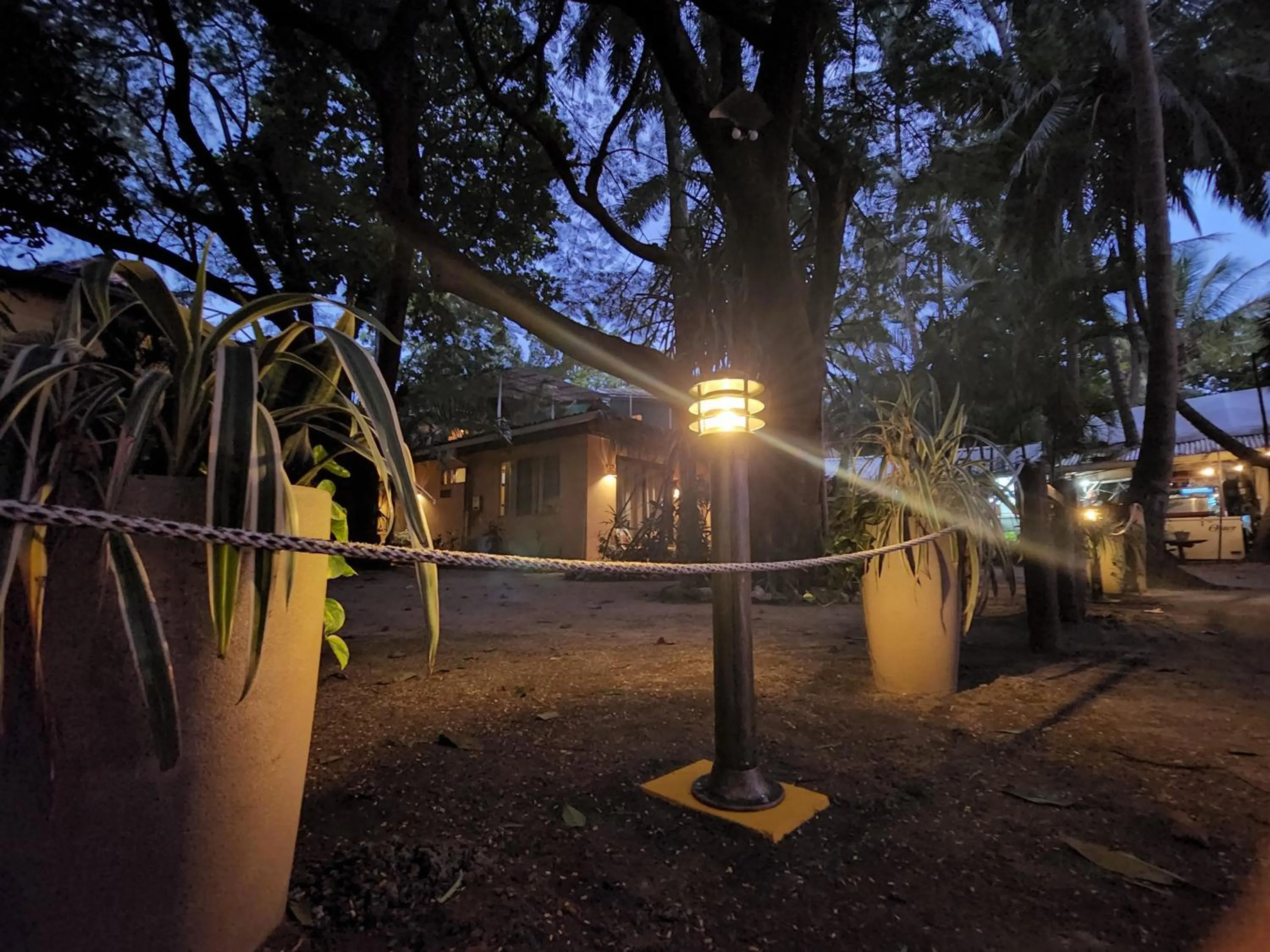 Property building in Hotel La Palapa