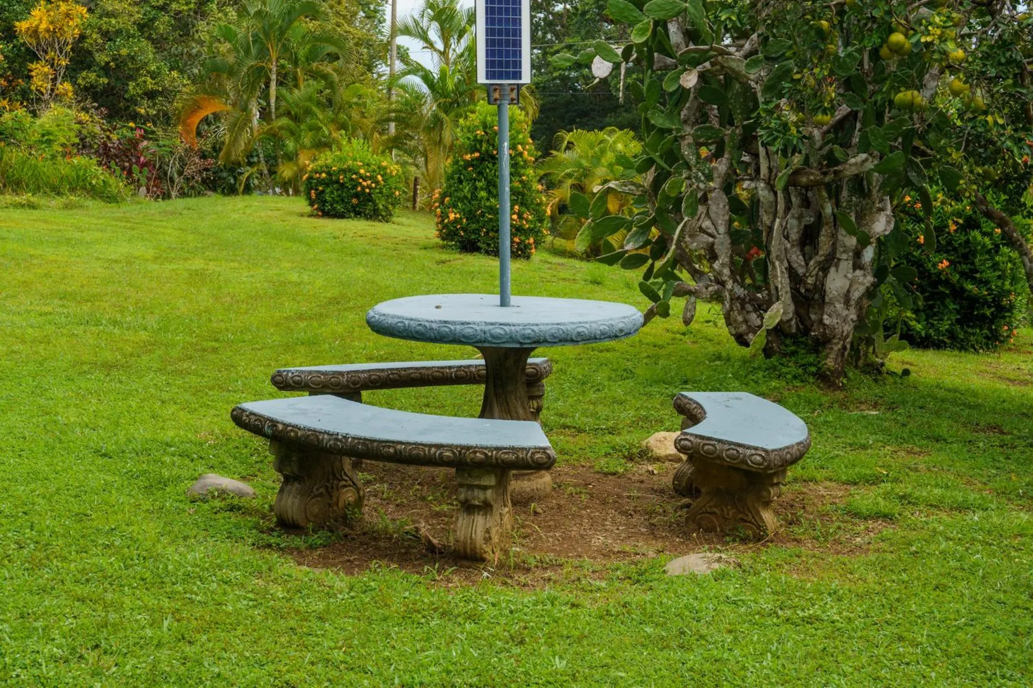 Garden in Jodokus Inn