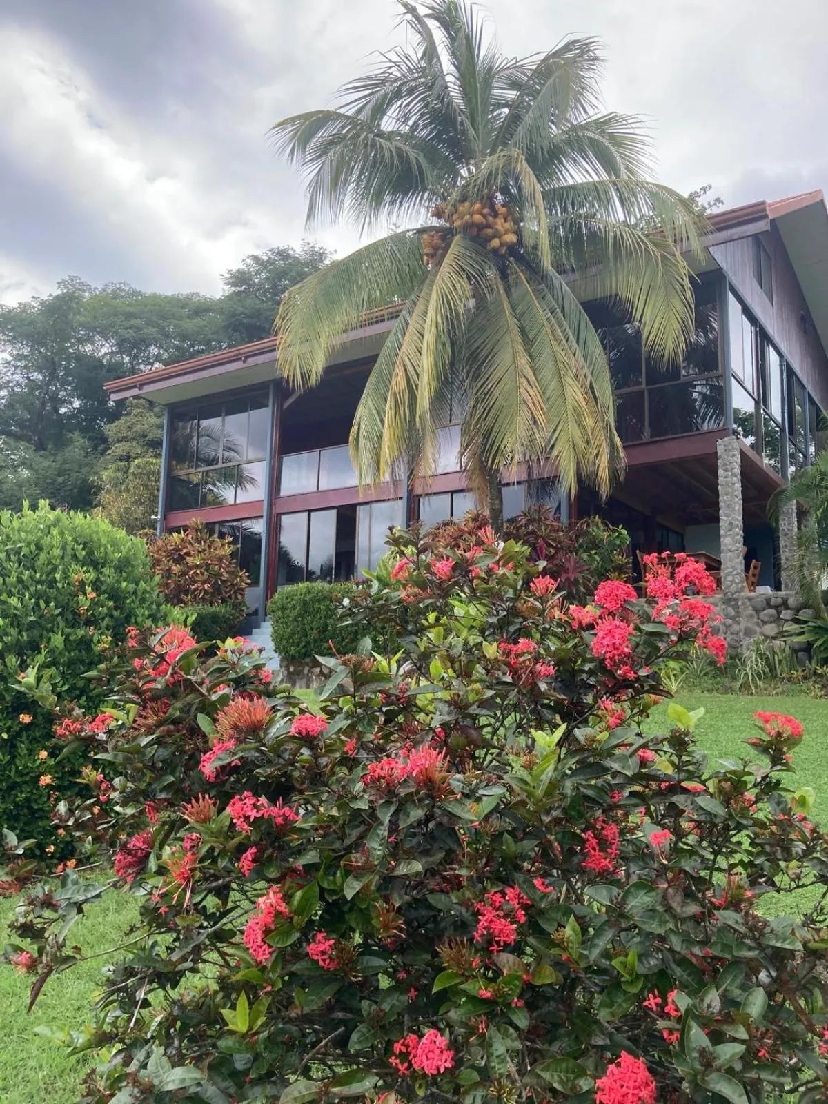 Garden view in Jodokus Inn