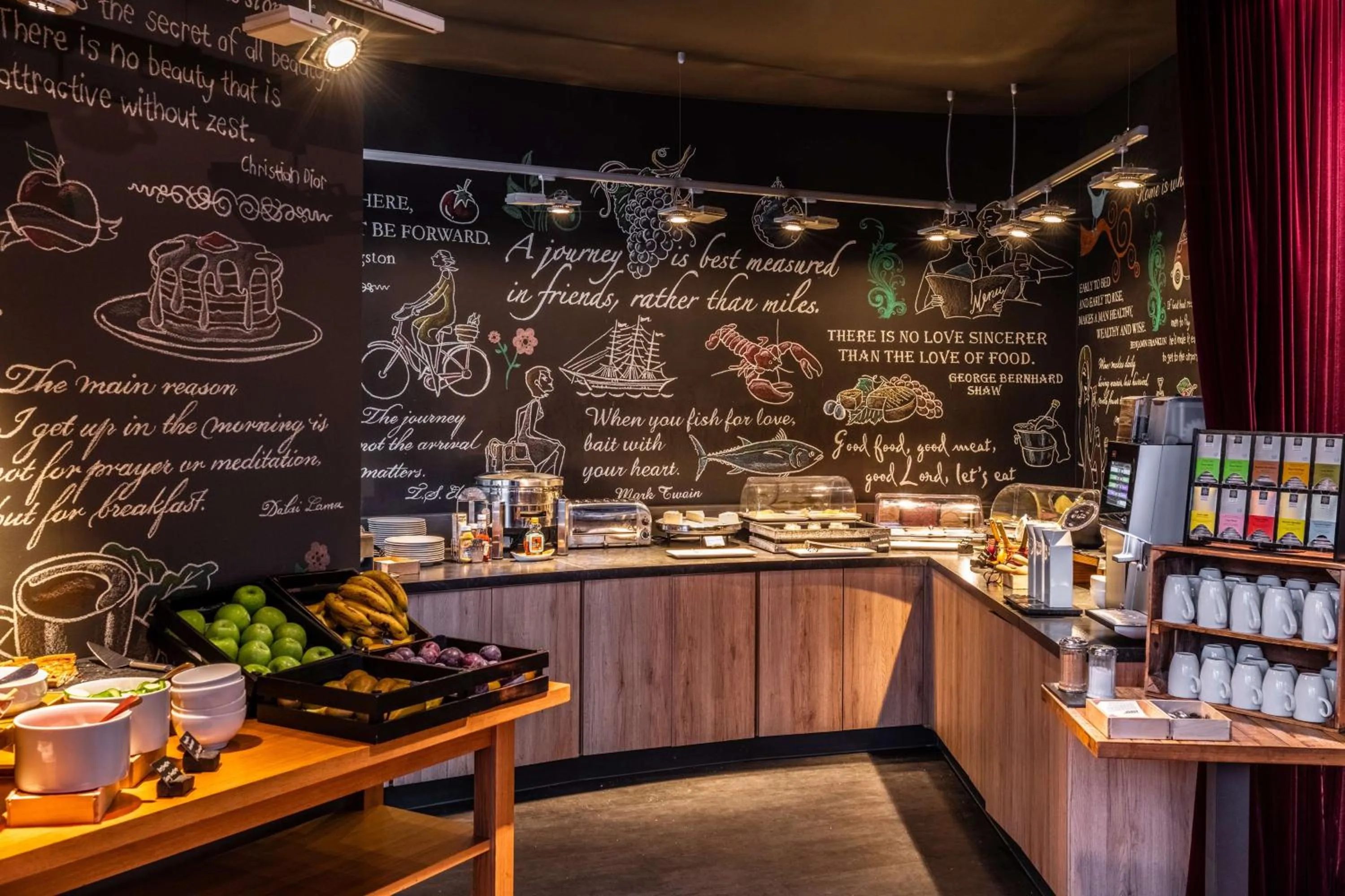 Restaurant/places to eat in pentahotel Leuven