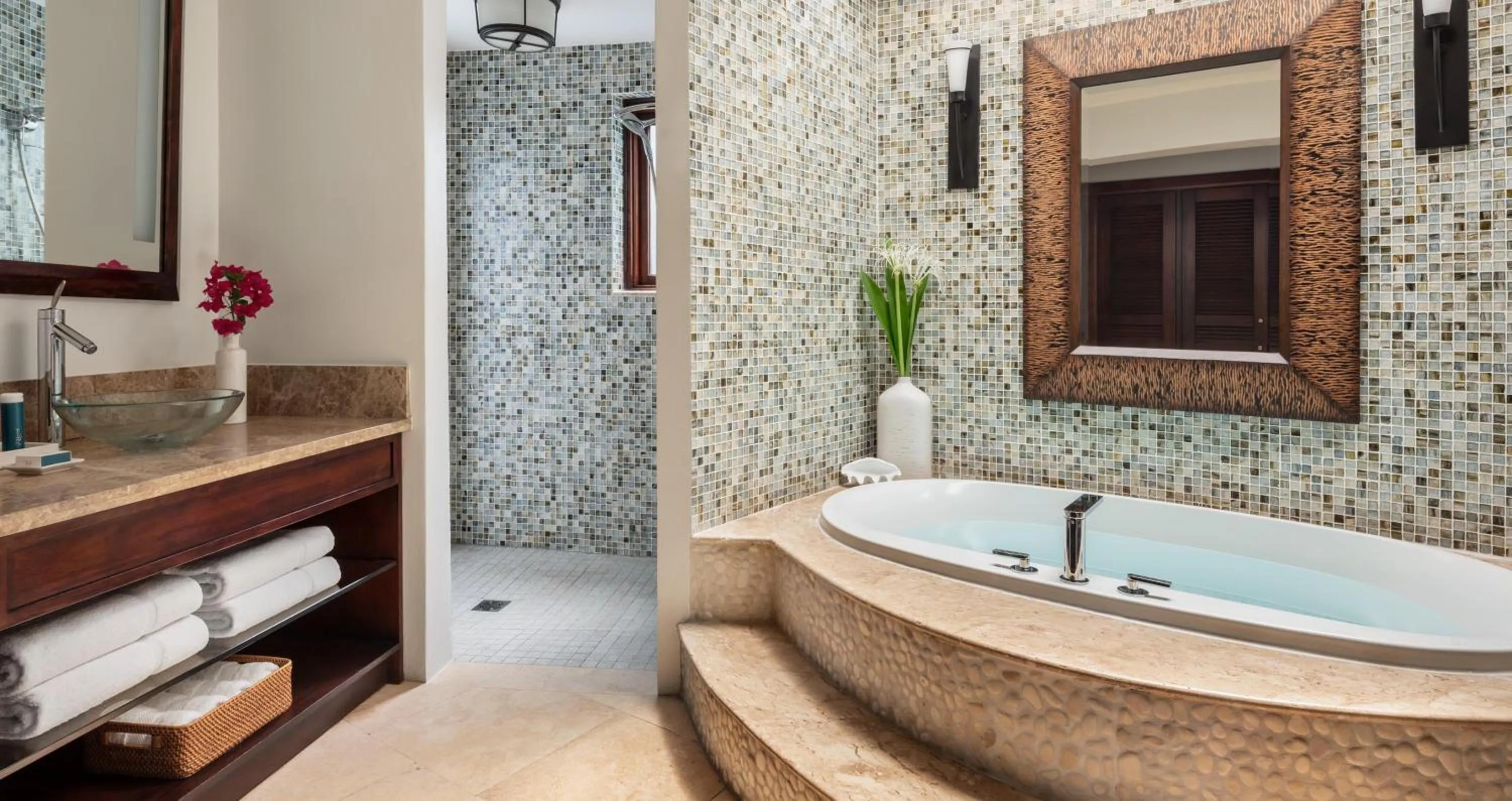 Bathroom in Sandals Grande St. Lucian Spa and Beach All Inclusive Resort - Couples Only