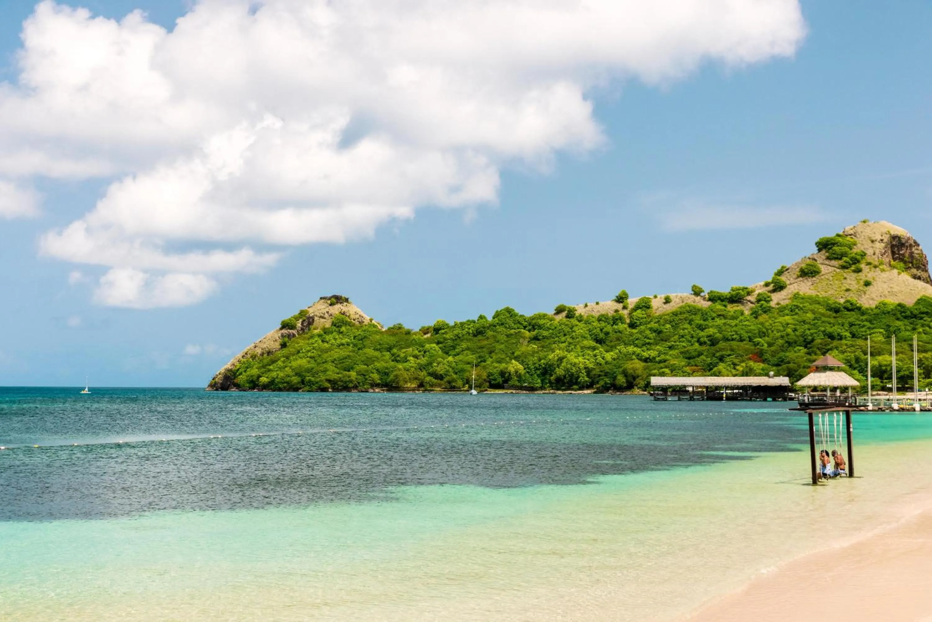 Beach in Sandals Grande St. Lucian Spa and Beach All Inclusive Resort - Couples Only