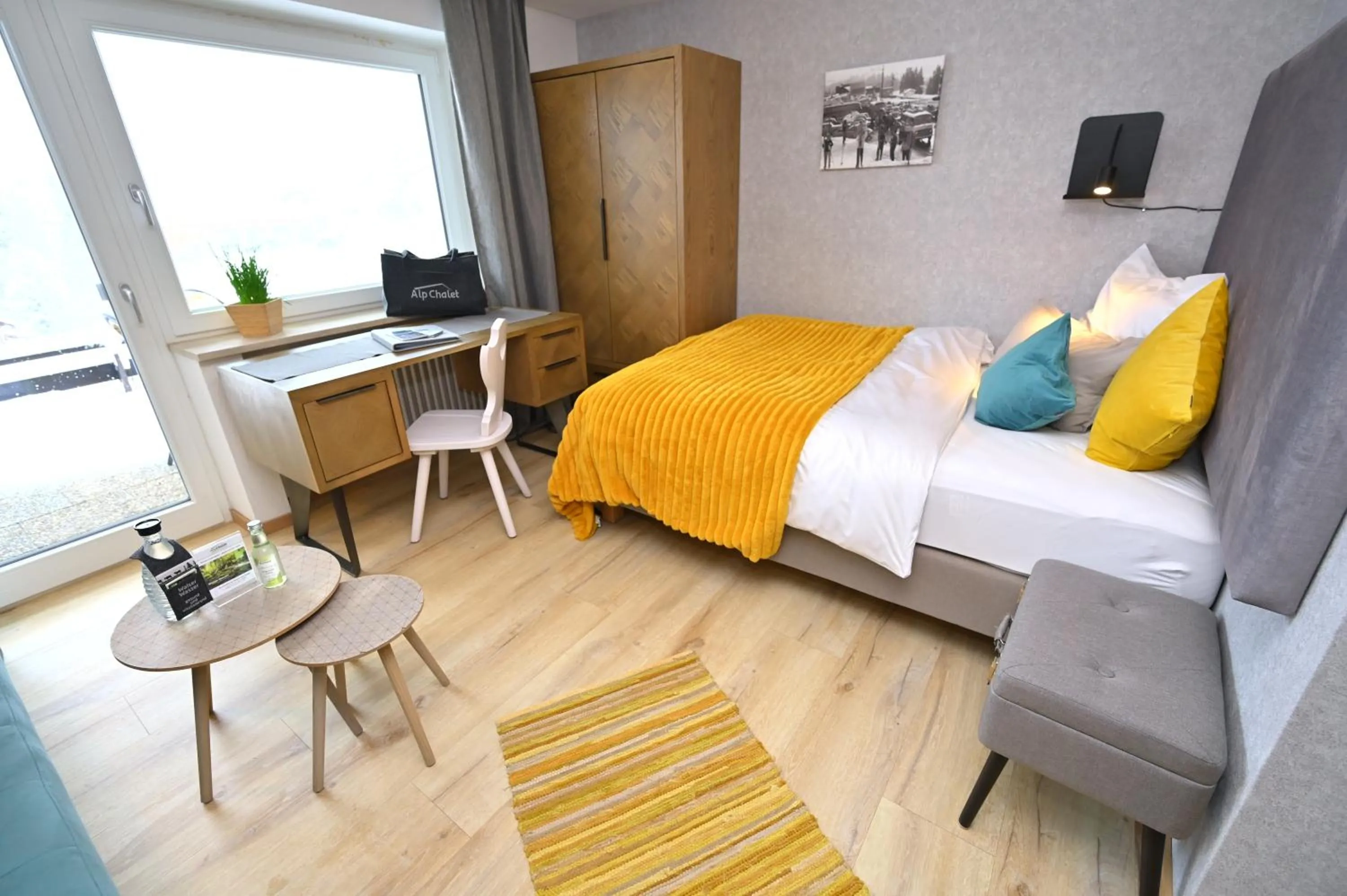 Bedroom, Bed in Alp-Chalet