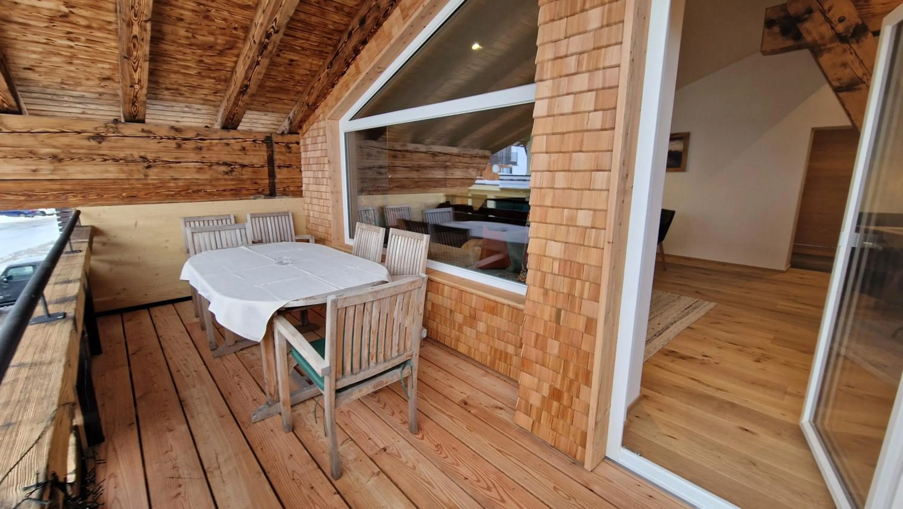 Balcony/Terrace in Alp-Chalet