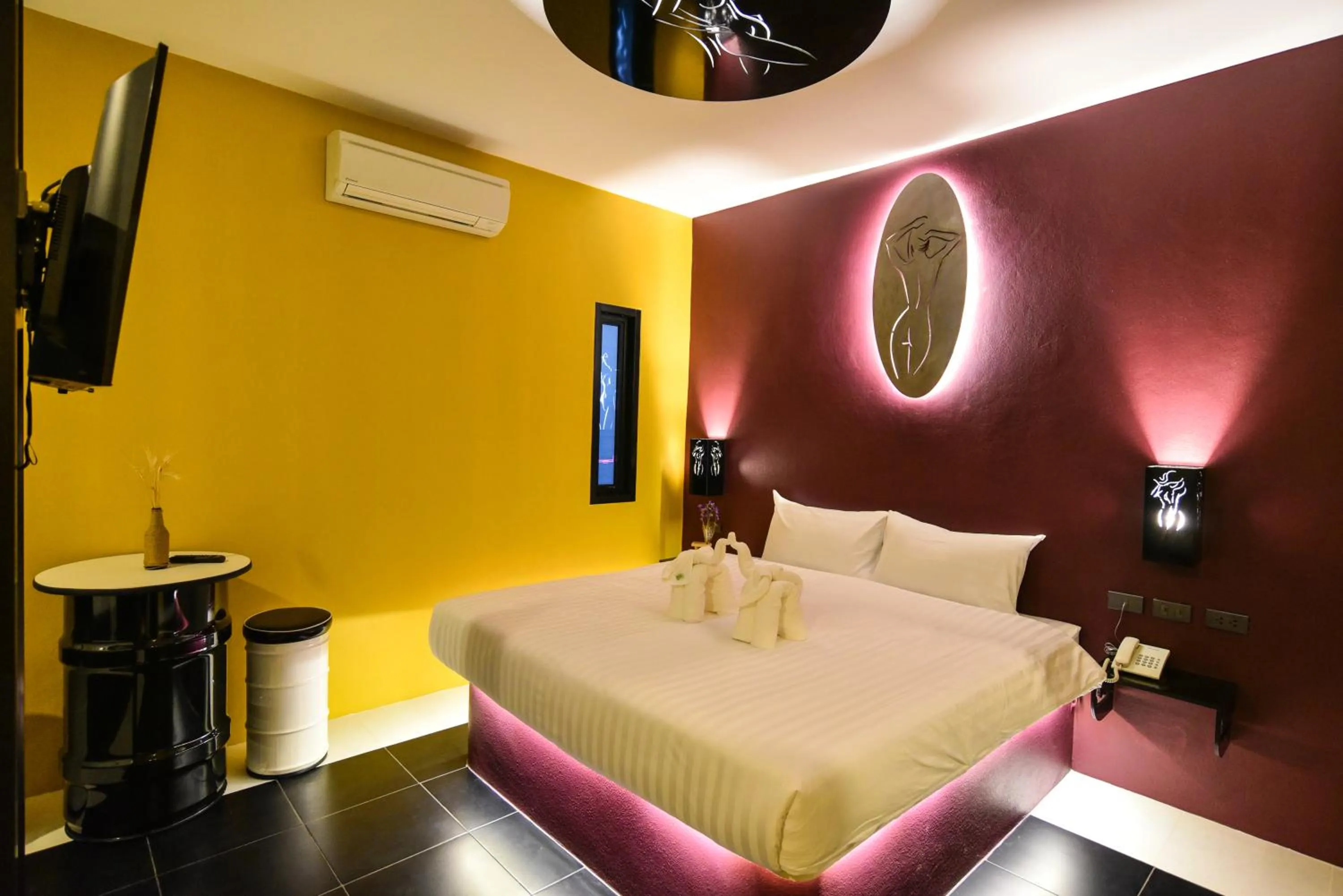 Bed in Bedvilla Chiangrai