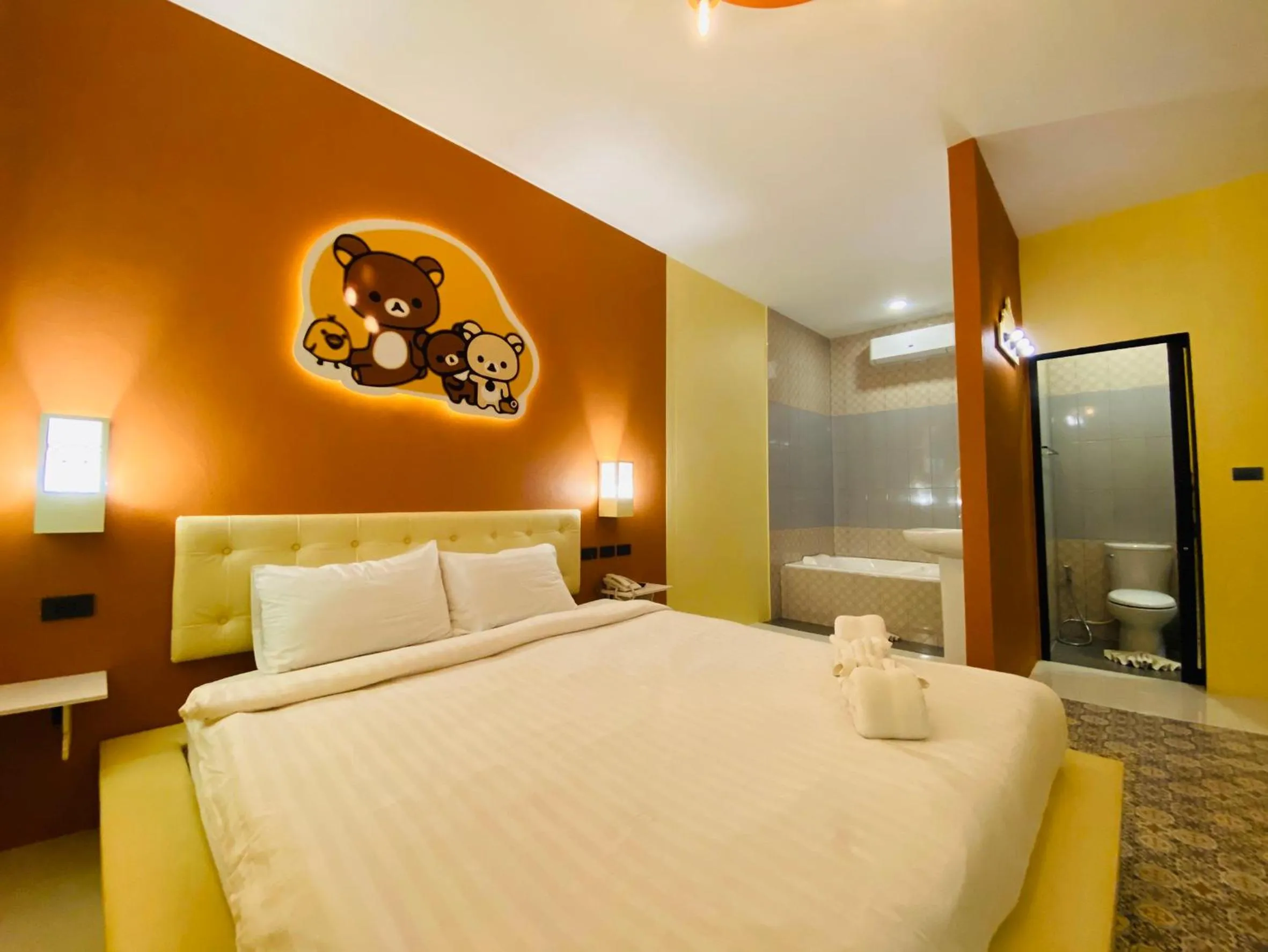 Bed in Bedvilla Chiangrai