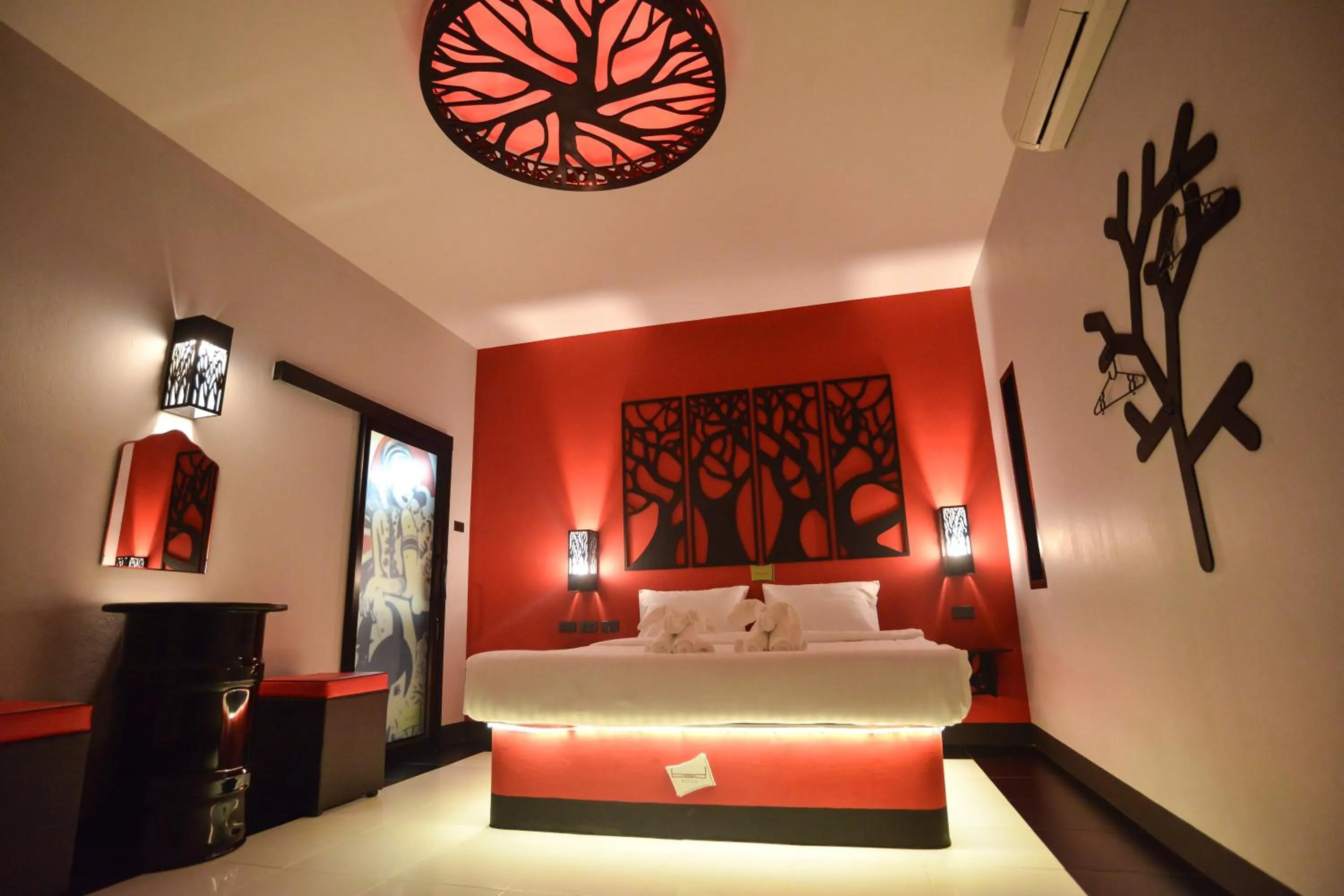 Bed in Bedvilla Chiangrai