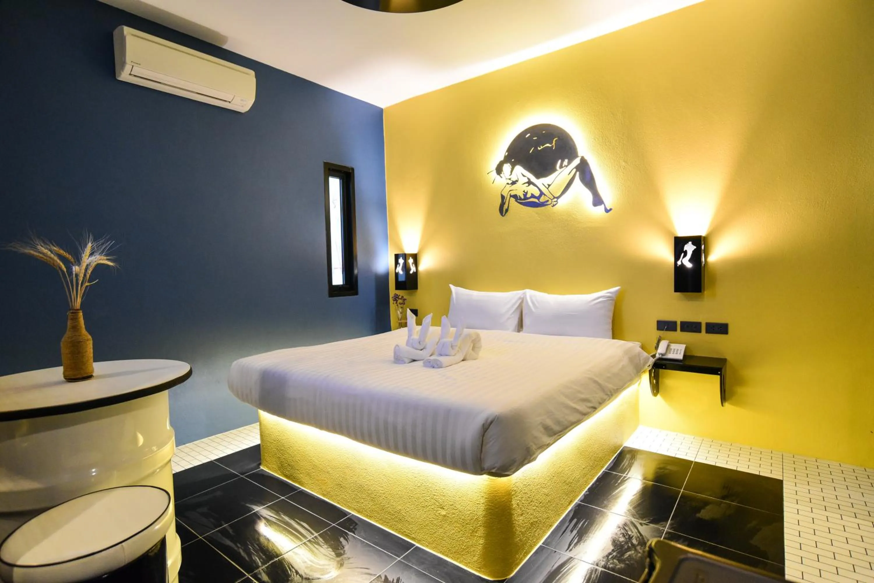 Bed in Bedvilla Chiangrai