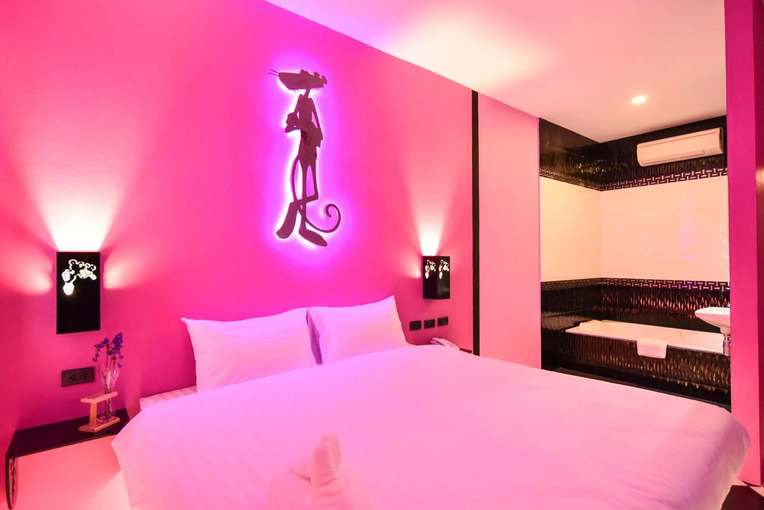 Bed in Bedvilla Chiangrai