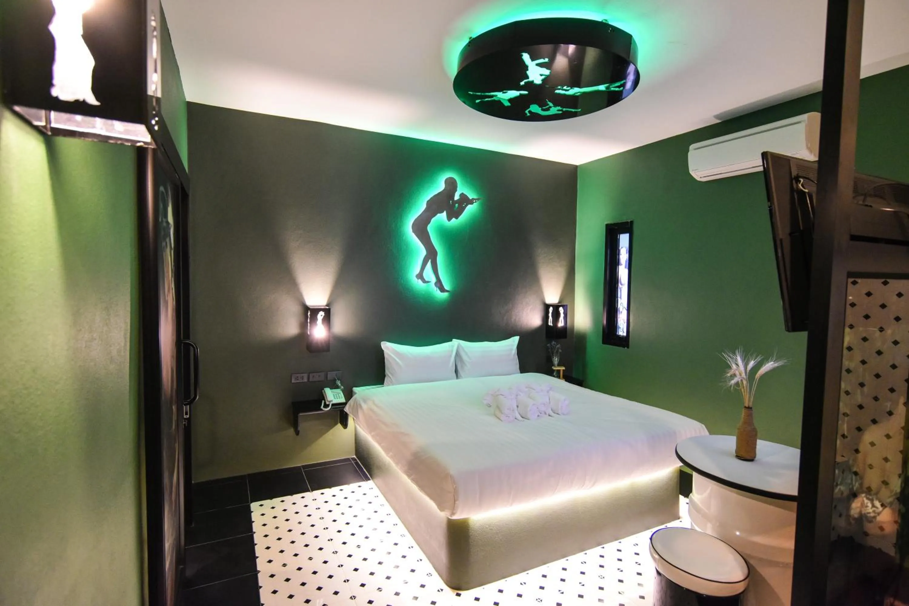 Bed in Bedvilla Chiangrai