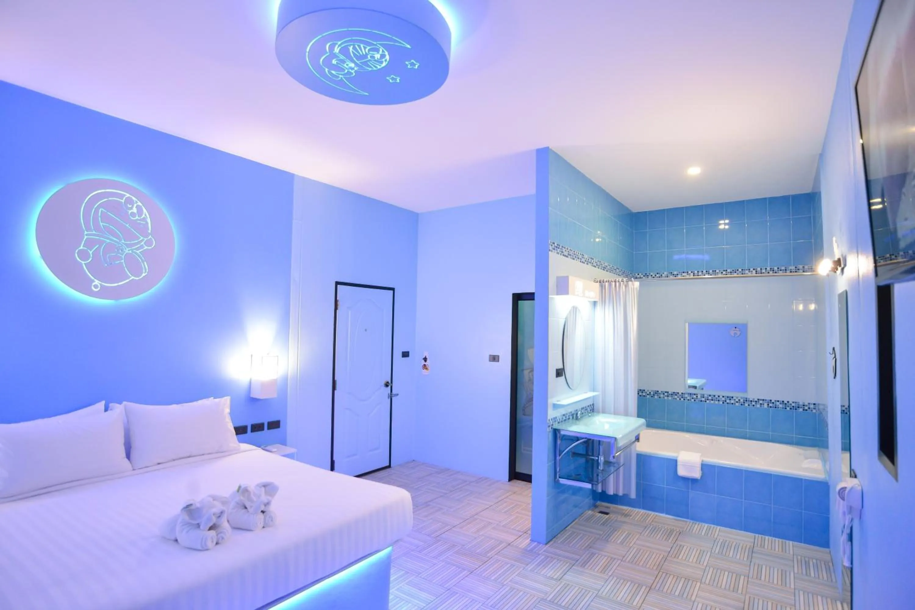 Bed in Bedvilla Chiangrai