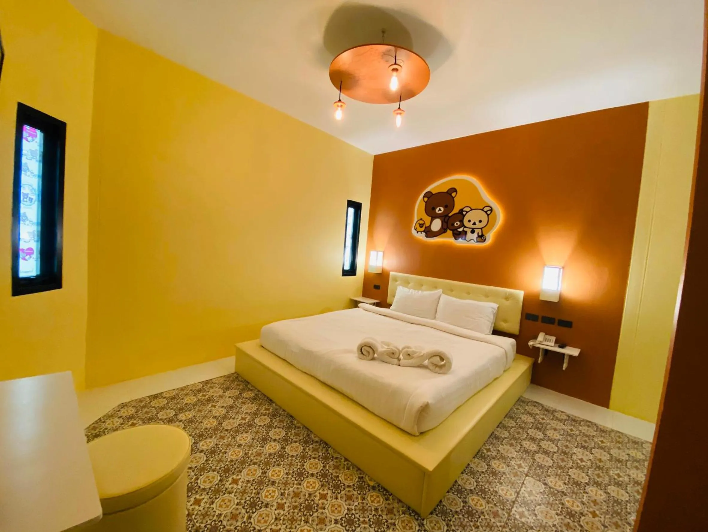 Bed in Bedvilla Chiangrai