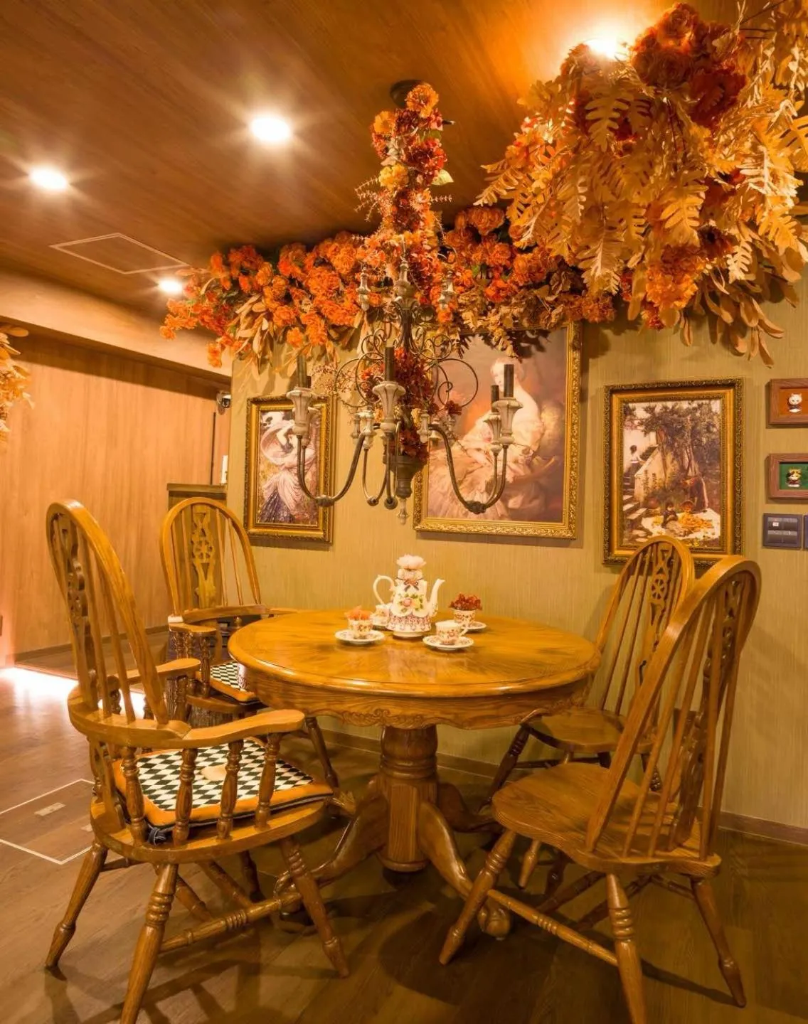 Seating area in Hokkawa Onsen Hotel