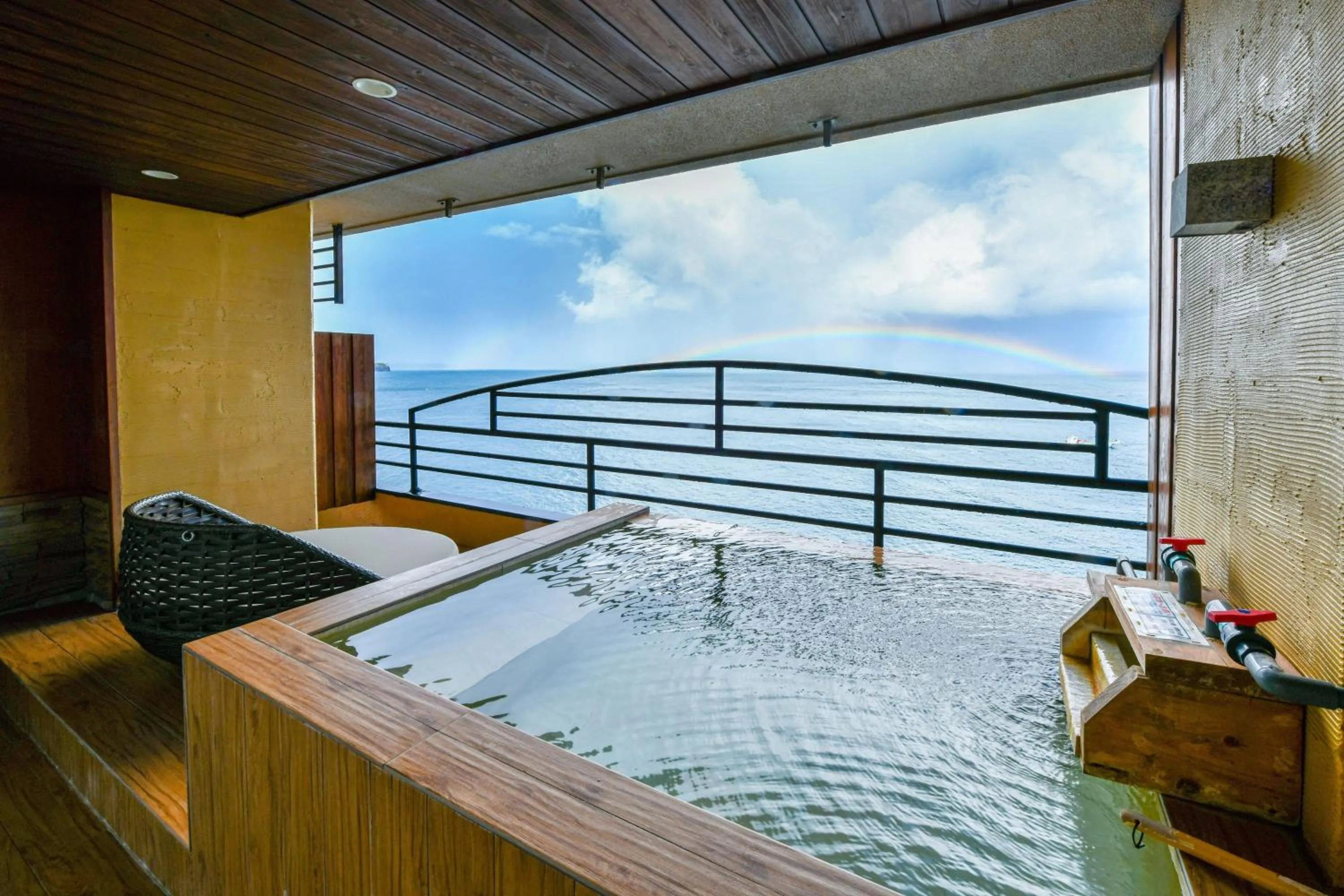 Sea view in Hokkawa Onsen Hotel