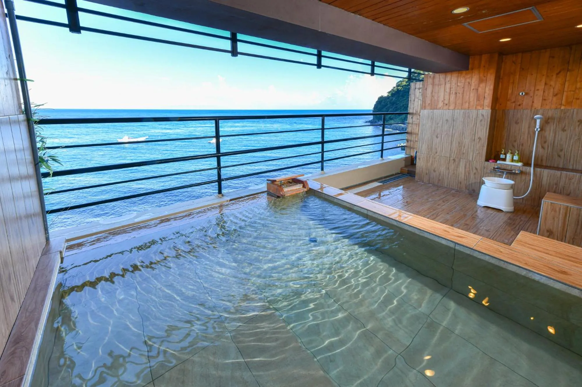 Sea view in Hokkawa Onsen Hotel