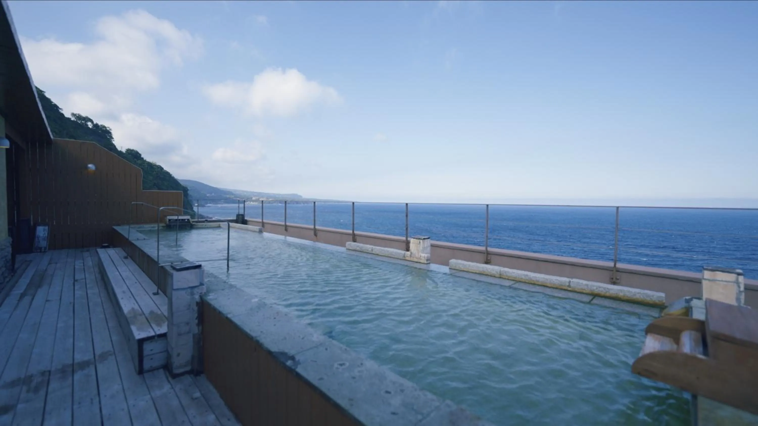 Open Air Bath in Hokkawa Onsen Hotel