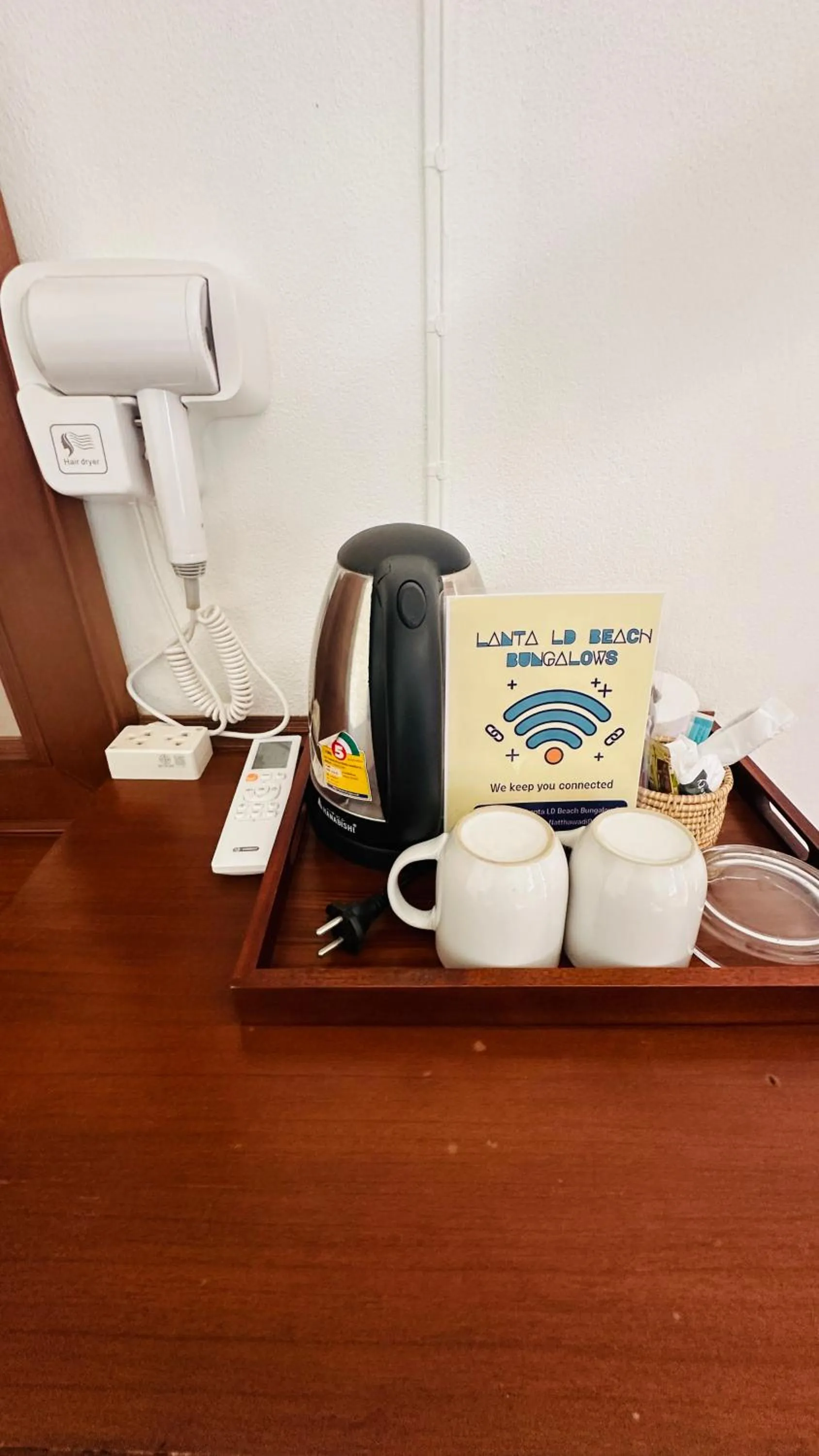 hair dryier in Lanta L.D. Beach Bungalow