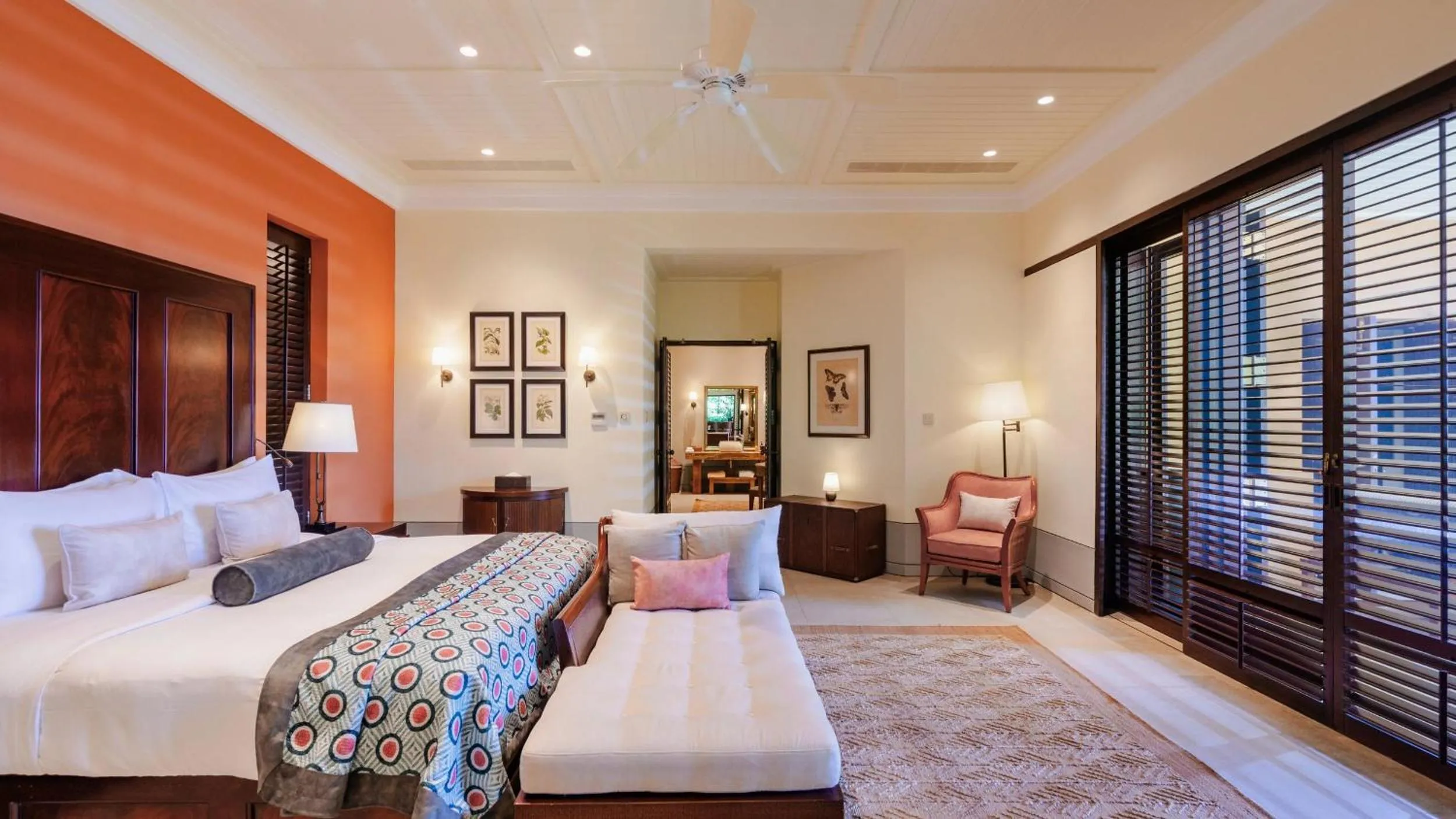 Bedroom, Bed in Cape Weligama - Relais and Chateaux