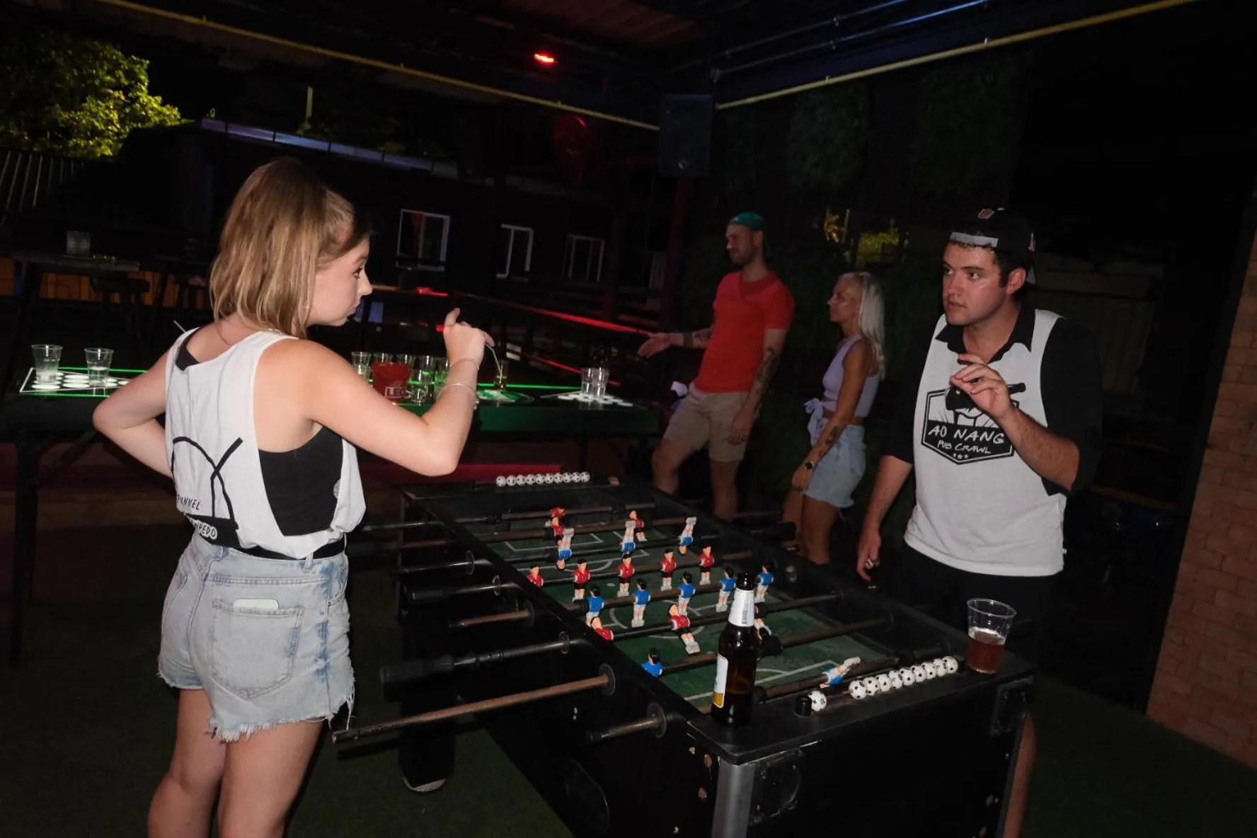 Game Room in Balcony Party Hostel - 18-40