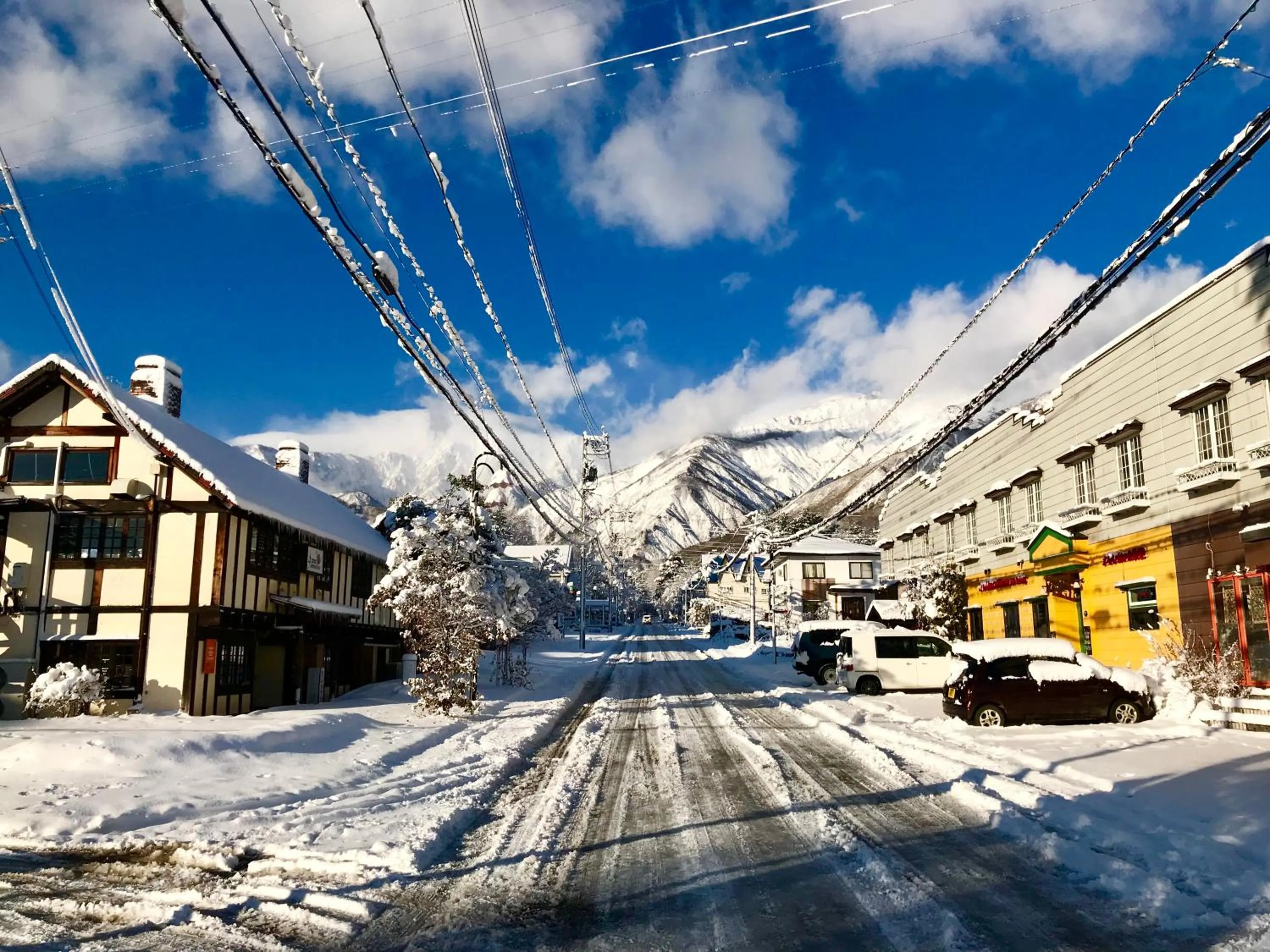 Neighbourhood in Pension Eastmountain Hakuba