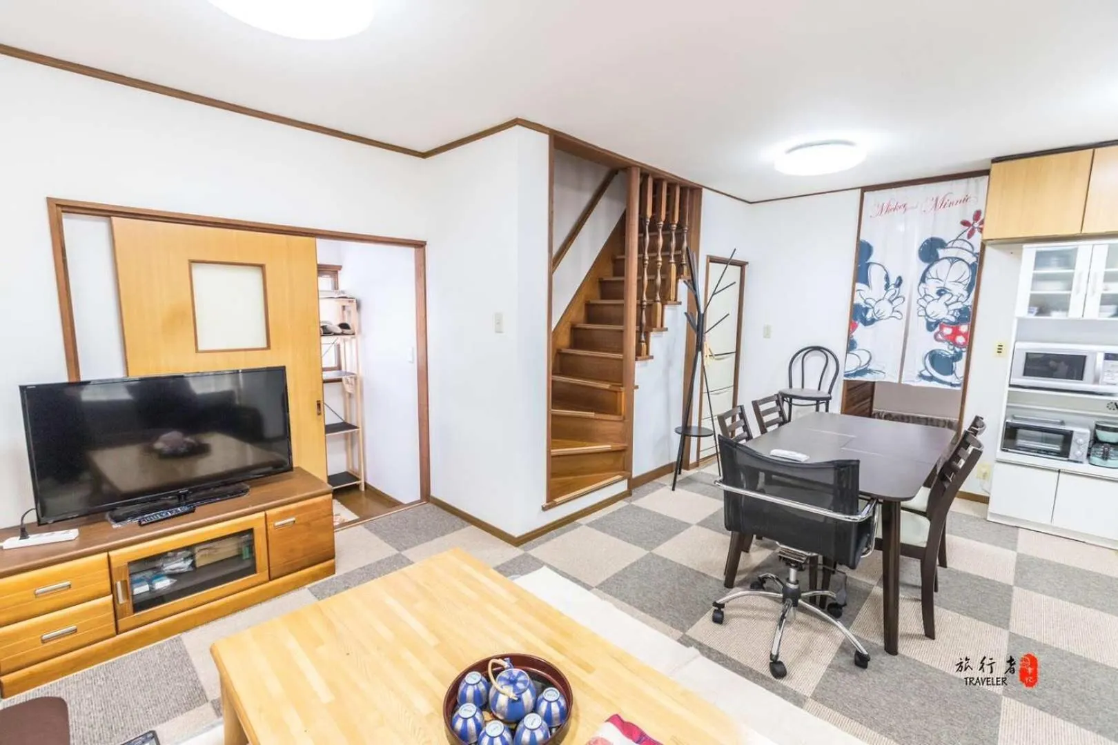 TV and multimedia in Pension Eastmountain Hakuba