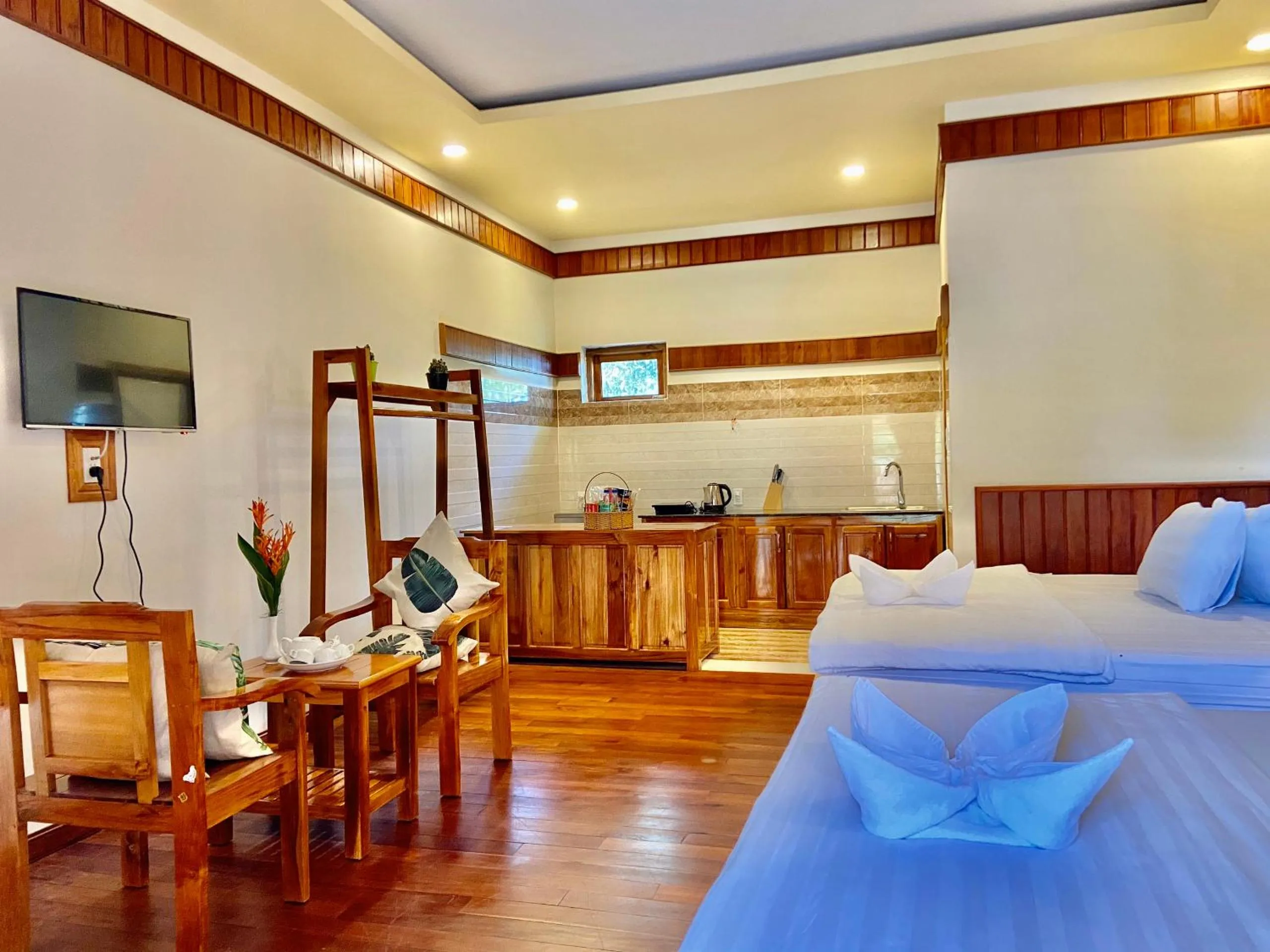 Bed in Villa Lien Tho