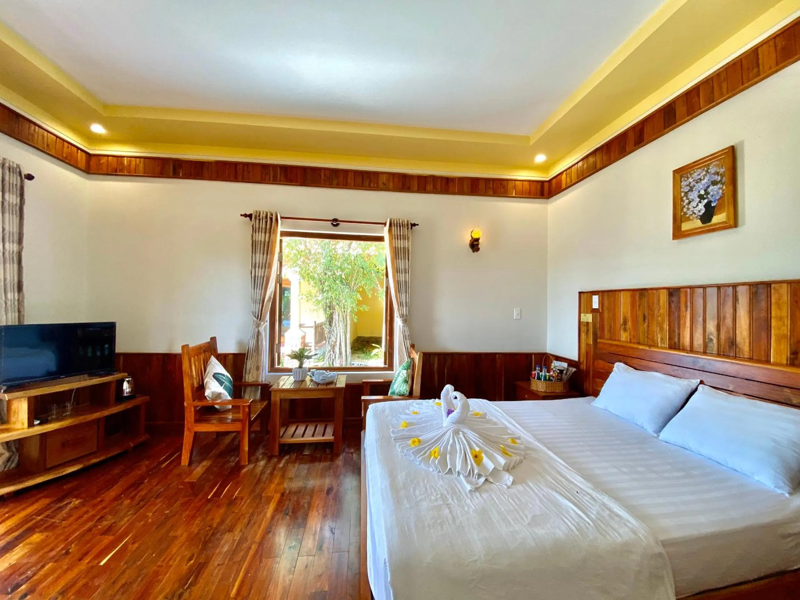 Bed in Villa Lien Tho