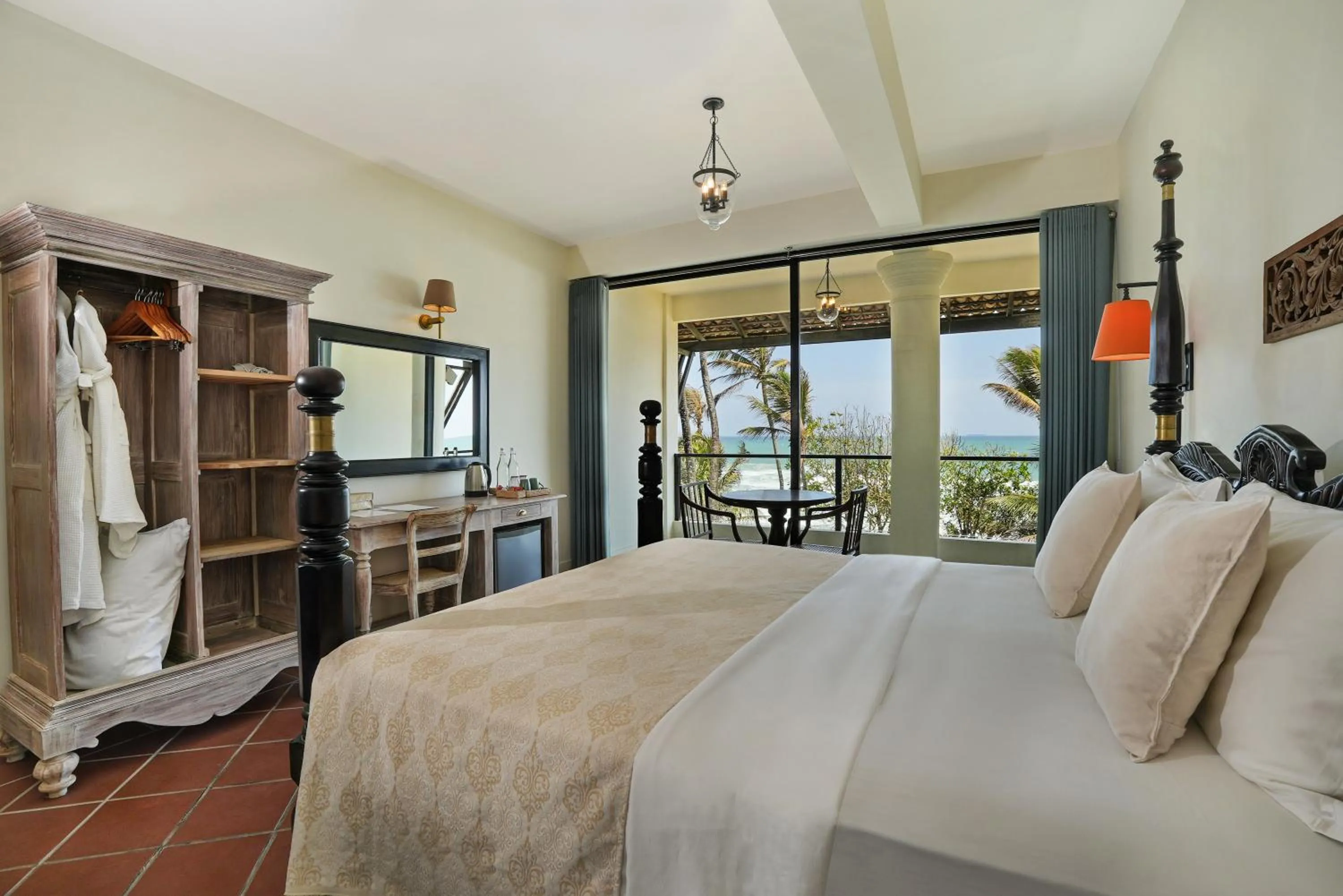 Bed in Naomi Beach Resort - Adults only