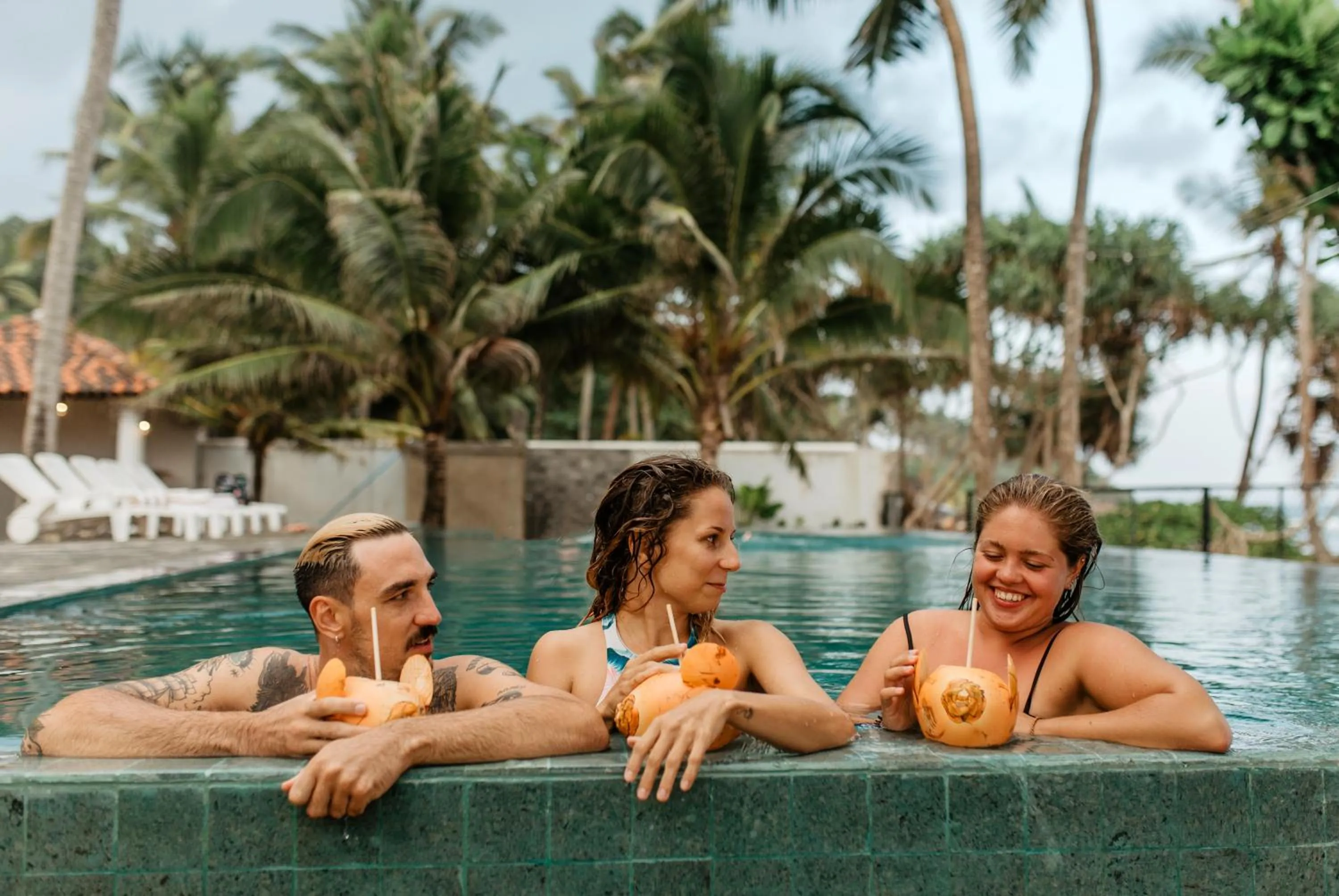 Swimming pool in Naomi Beach Resort - Adults only