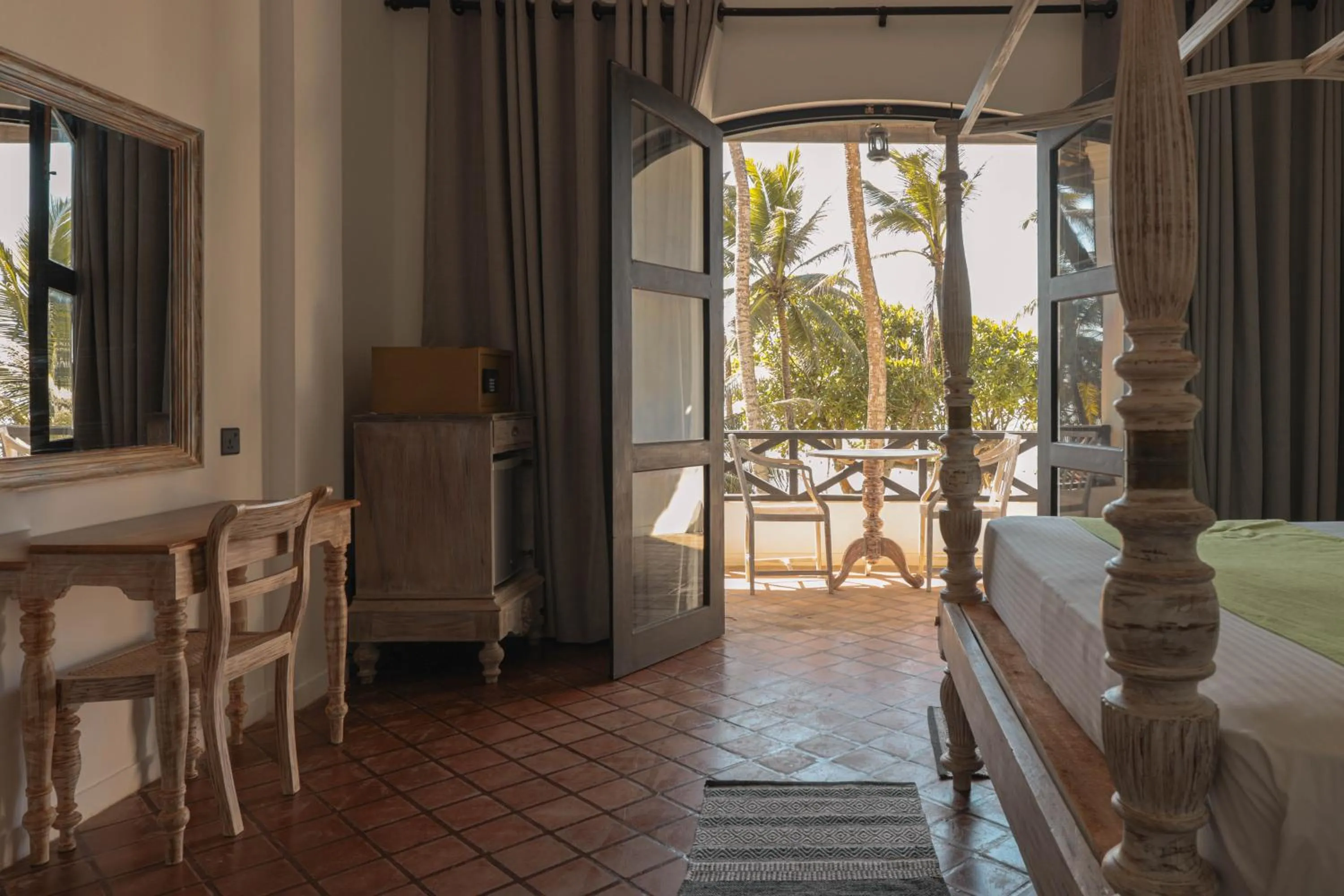 Patio in Naomi Beach Resort - Adults only