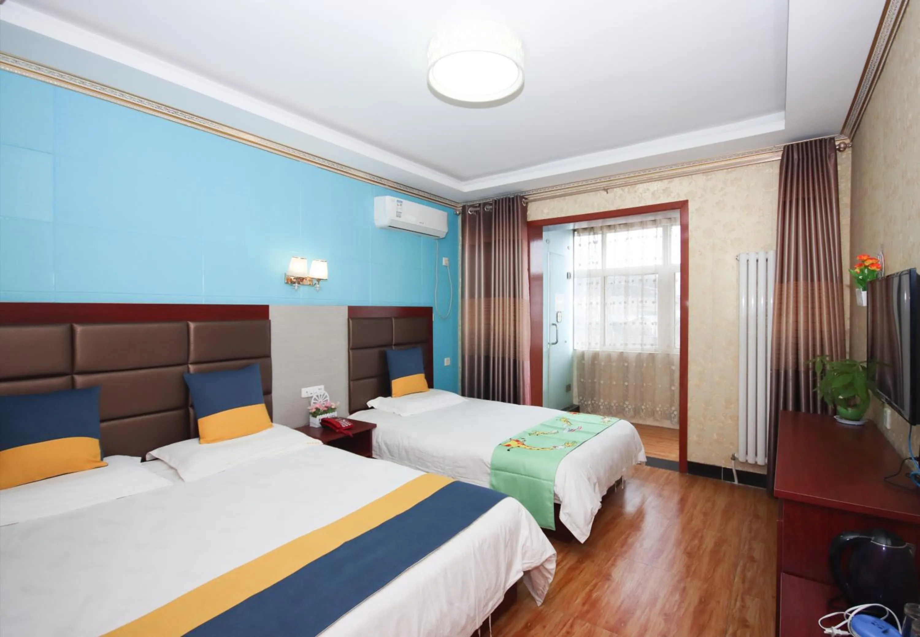 Photo of the whole room, Bed in One Meter Sunshine Xi'an Xianyang International Airport Hotel