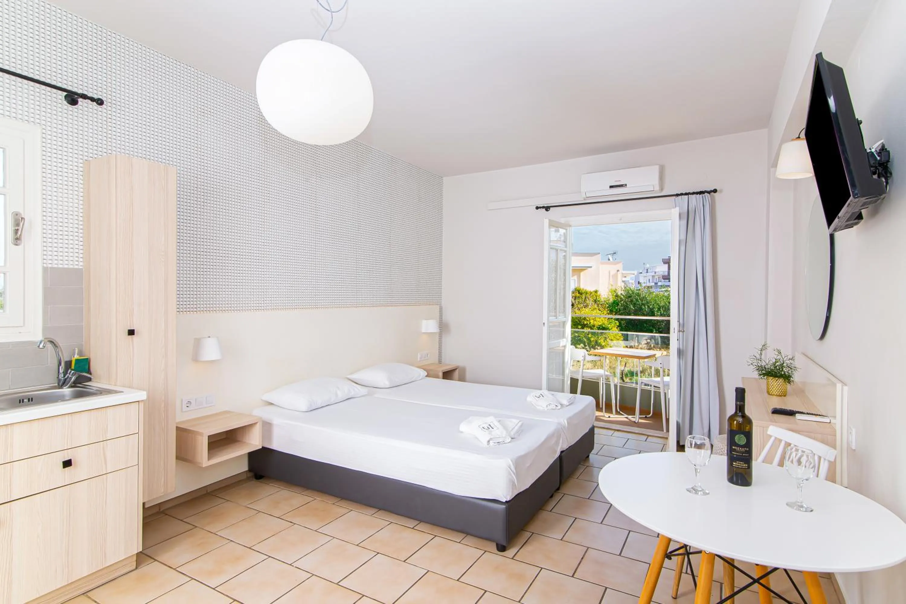 Bed in Sunshine Studios