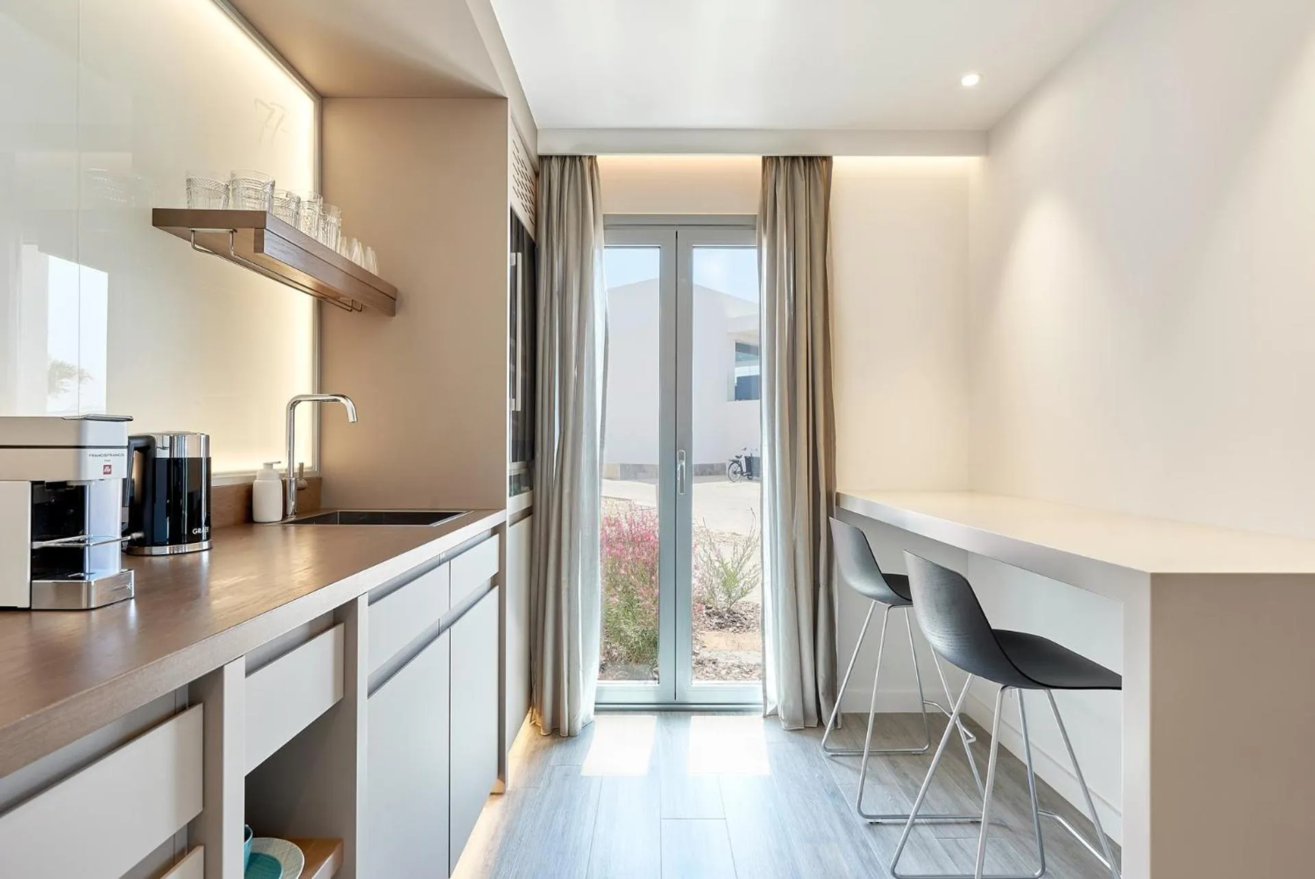 Living room in 7Pines Resort Ibiza, part of Destination by Hyatt