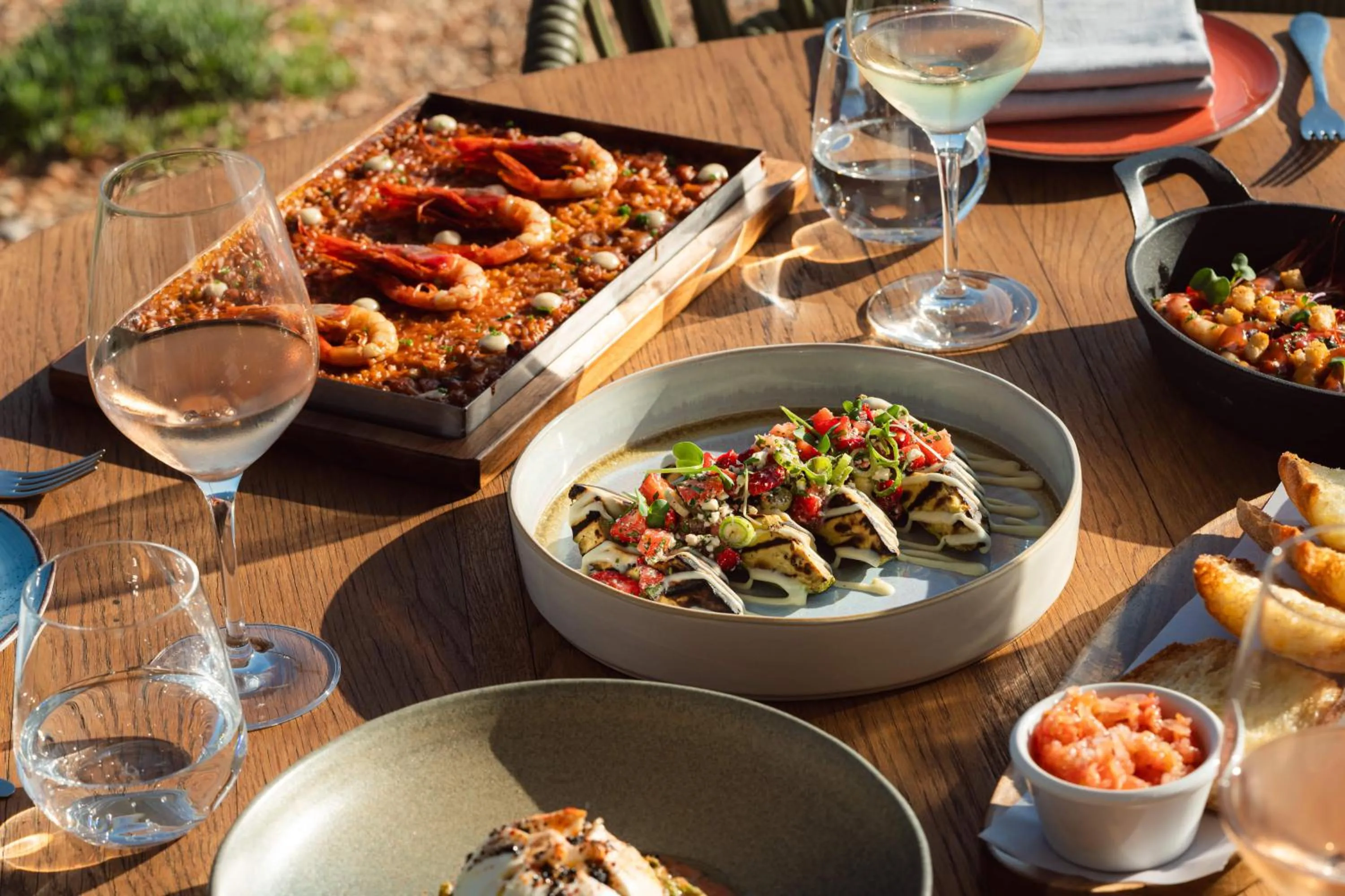 Food in 7Pines Resort Ibiza, part of Destination by Hyatt