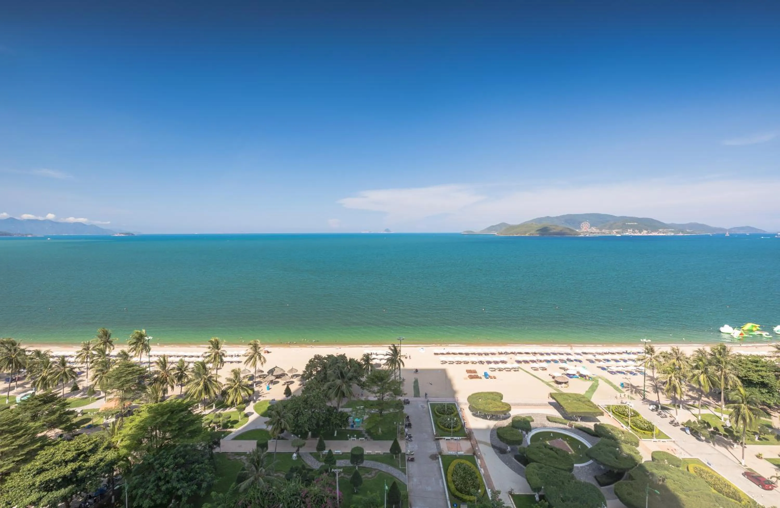Sea view in Citadines Bayfront Nha Trang