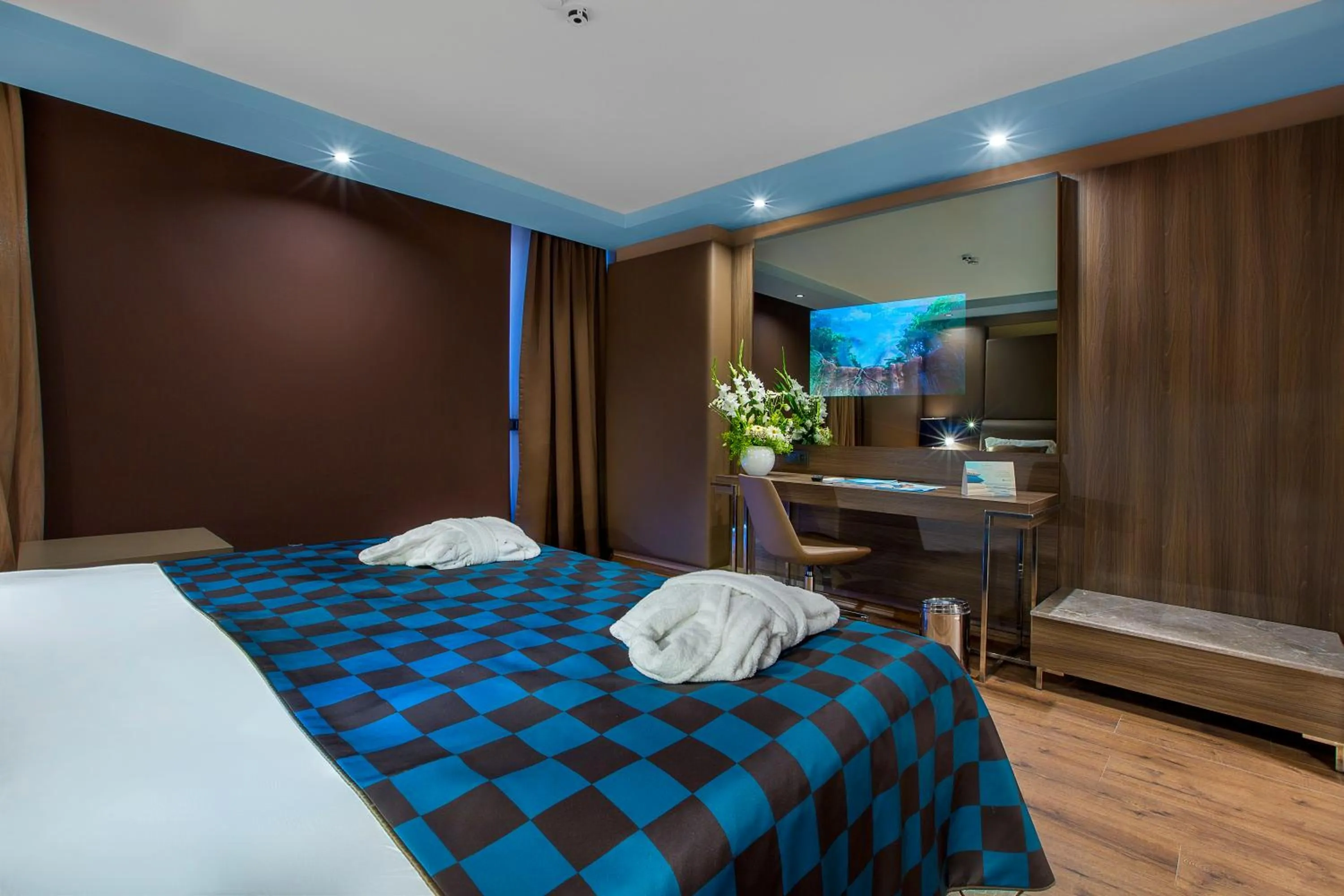 TV and multimedia, Bed in Numa Bay Exclusive Hotel - Ultra All Inclusive