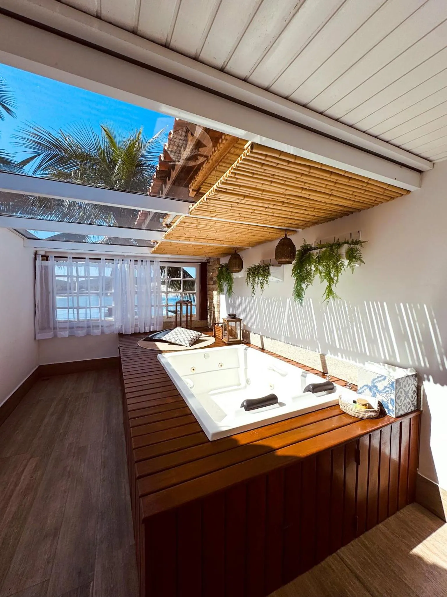 Hot Tub in Hotel Boutique Recanto da Passagem