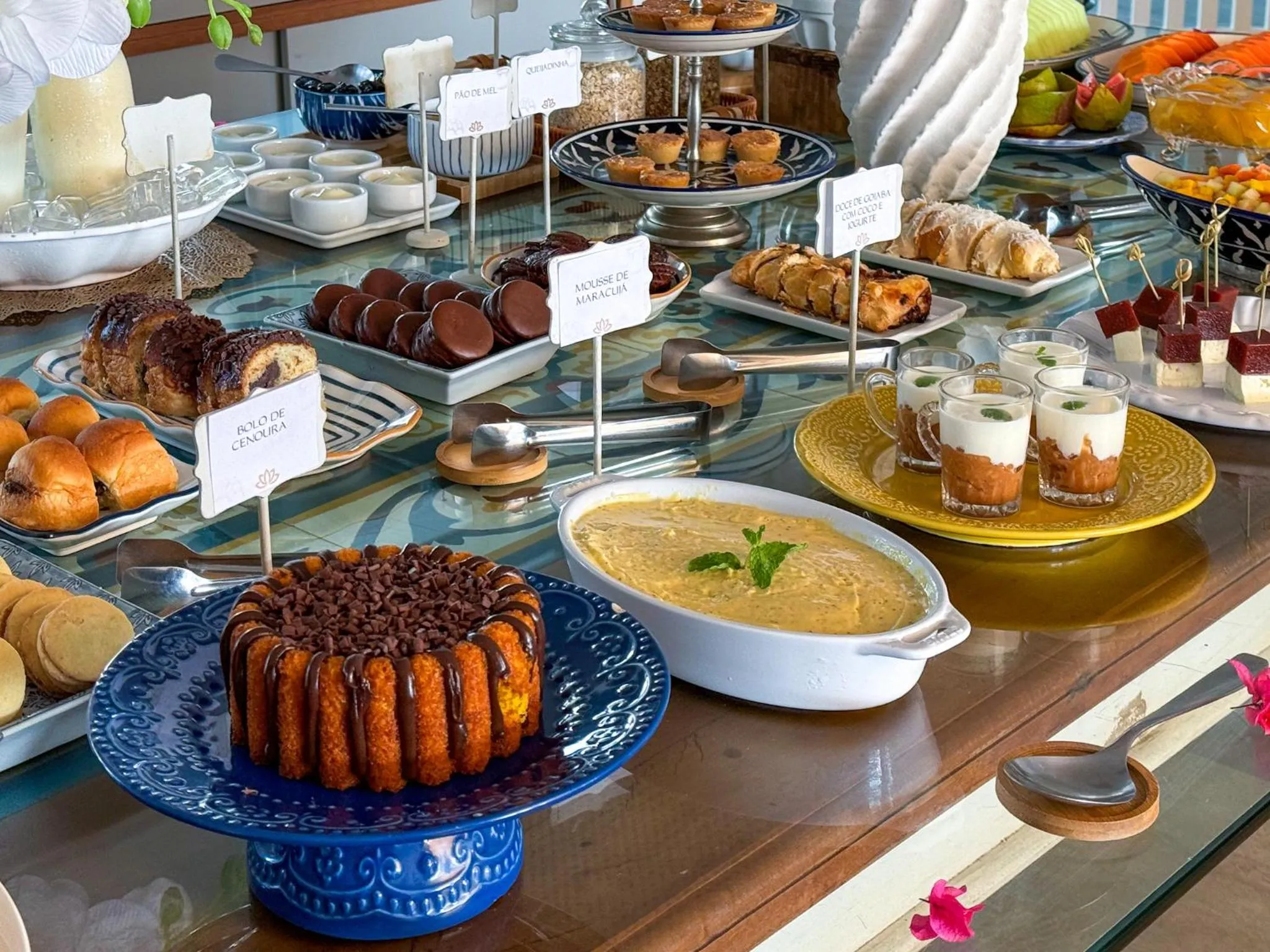 Breakfast in Hotel Boutique Recanto da Passagem